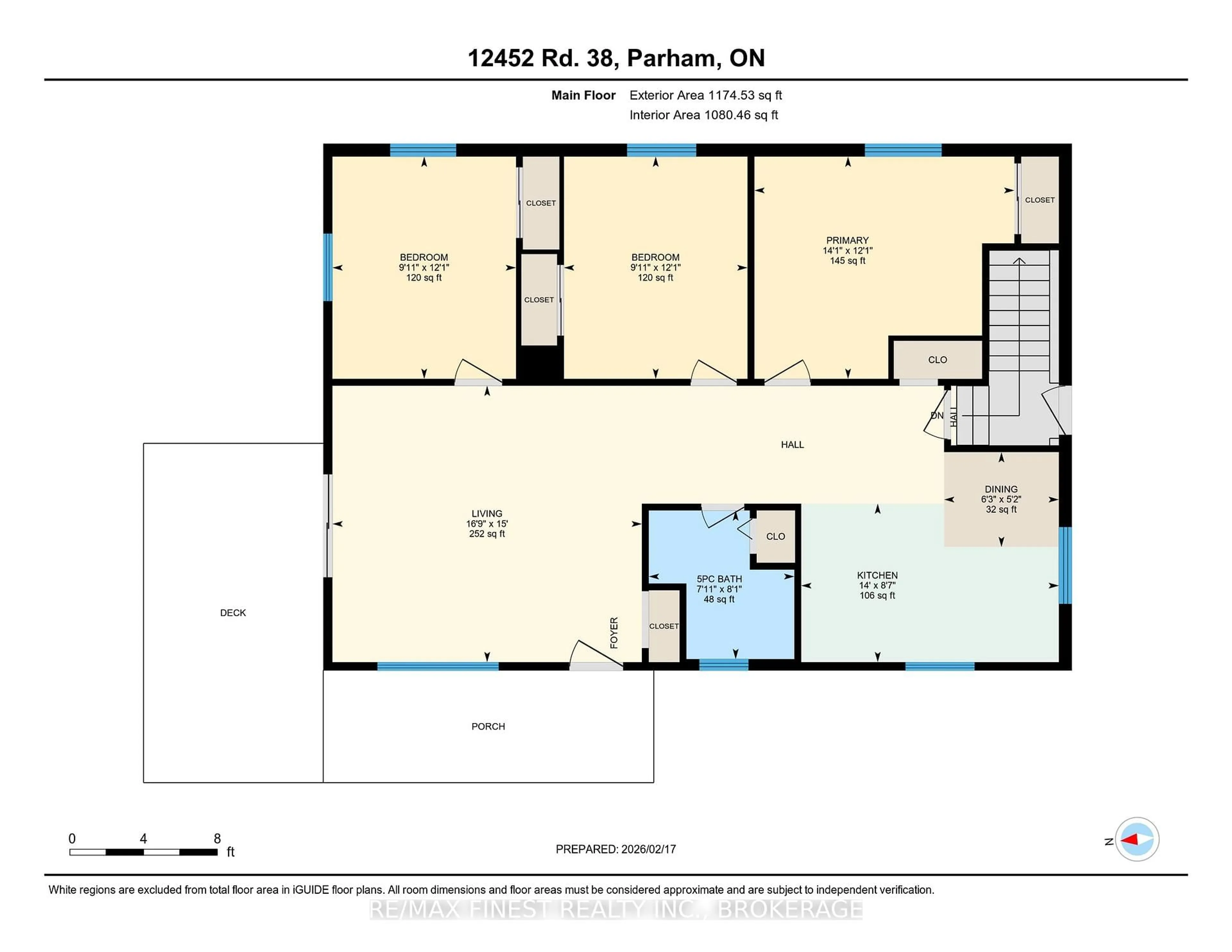 Floor plan for 12452 Road 38 Rd, Tichborne Ontario K0H 2V0