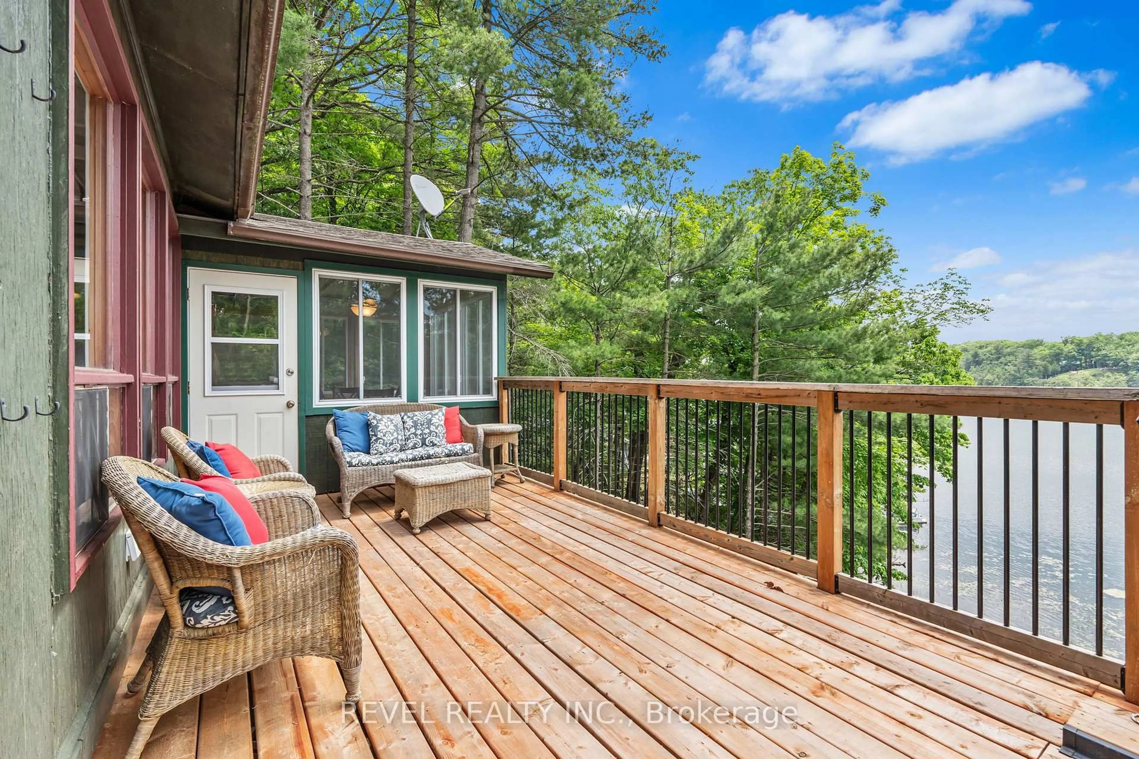 Patio, water/lake/river/ocean view for 49 Sleepy Hollow Rd, Rideau Lakes Ontario K0G 1E0