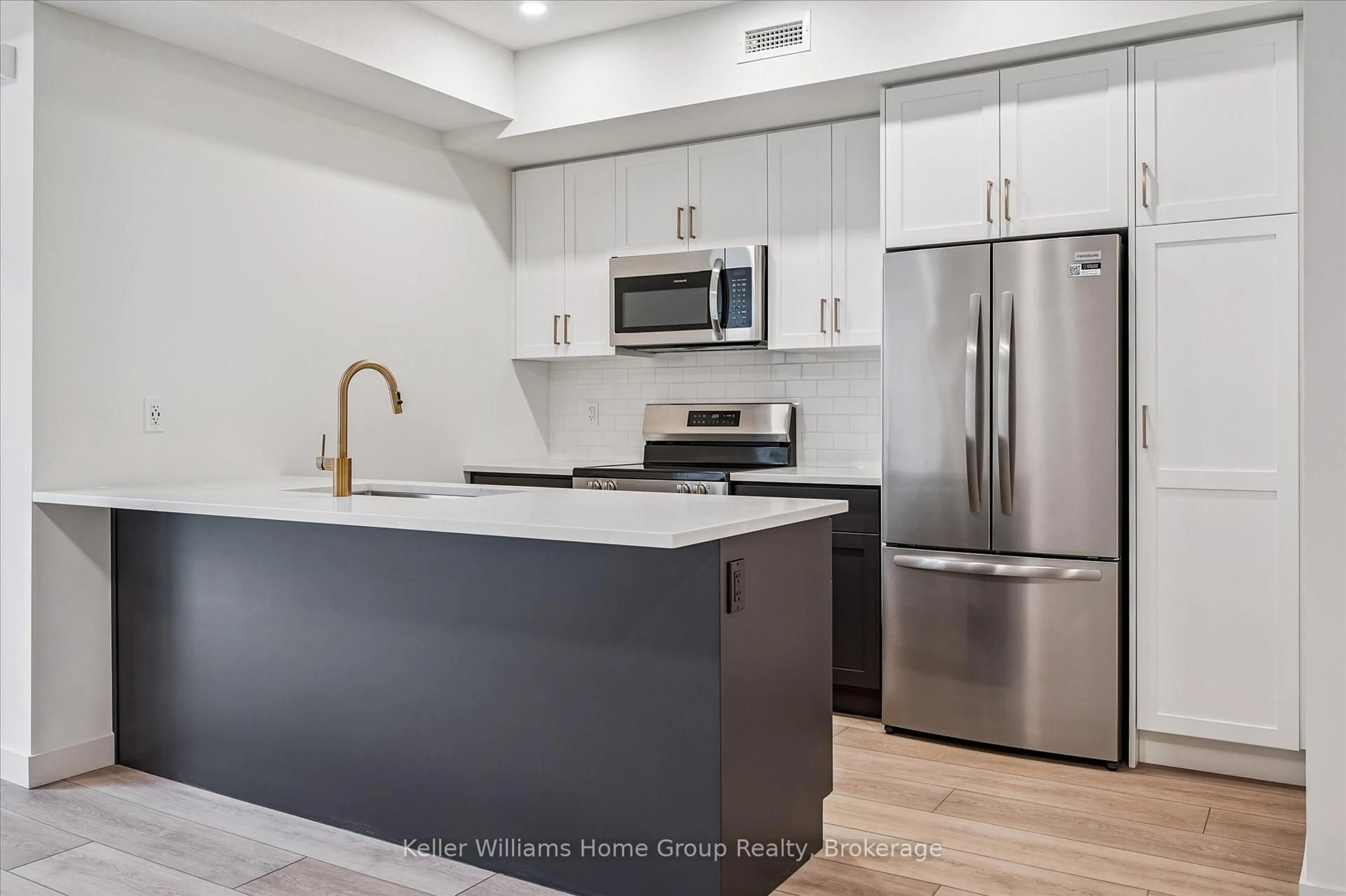 Open concept kitchen, unknown for 824 Woolwich St #161, Guelph Ontario N1H 6J2