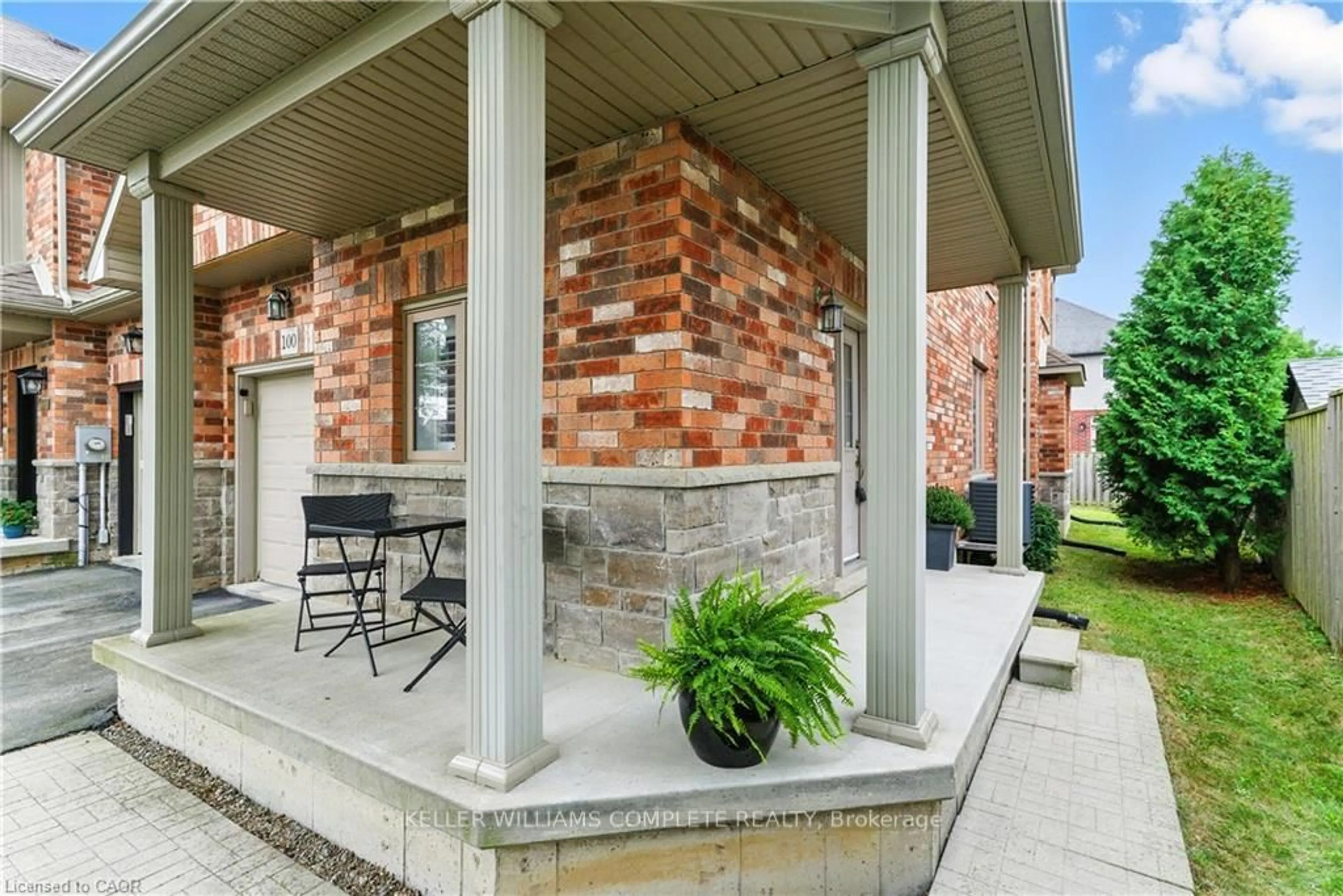 Patio, street for 100 Fall Fair Way, Hamilton Ontario L0R 1C0