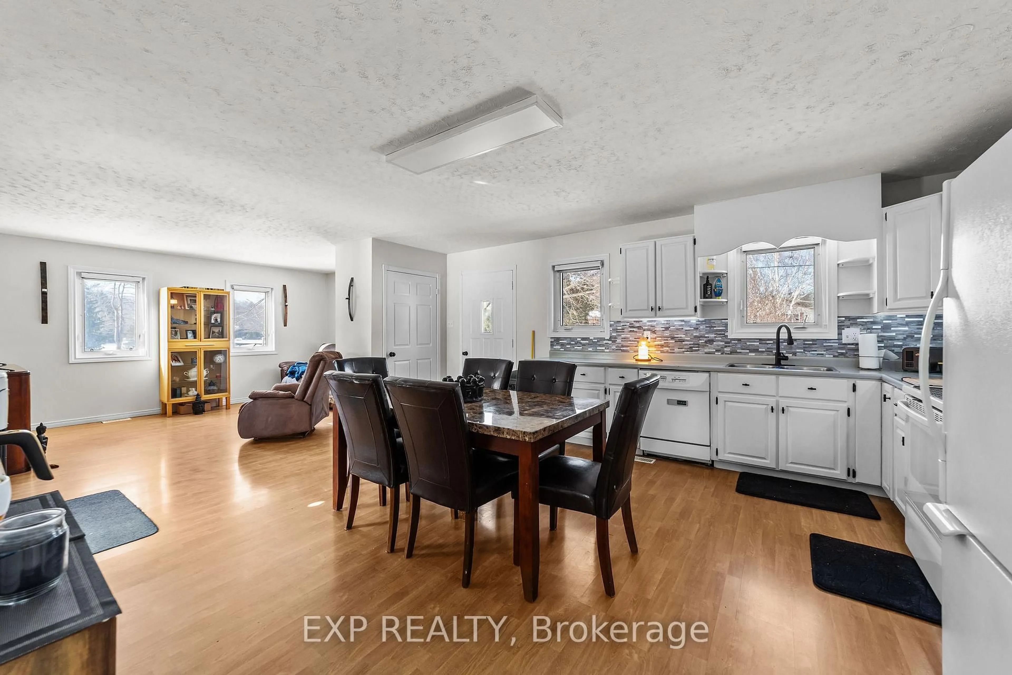 Open concept kitchen, ceramic/tile floor for 49319 Nova Scotia Line, Malahide Ontario N5H 2R2