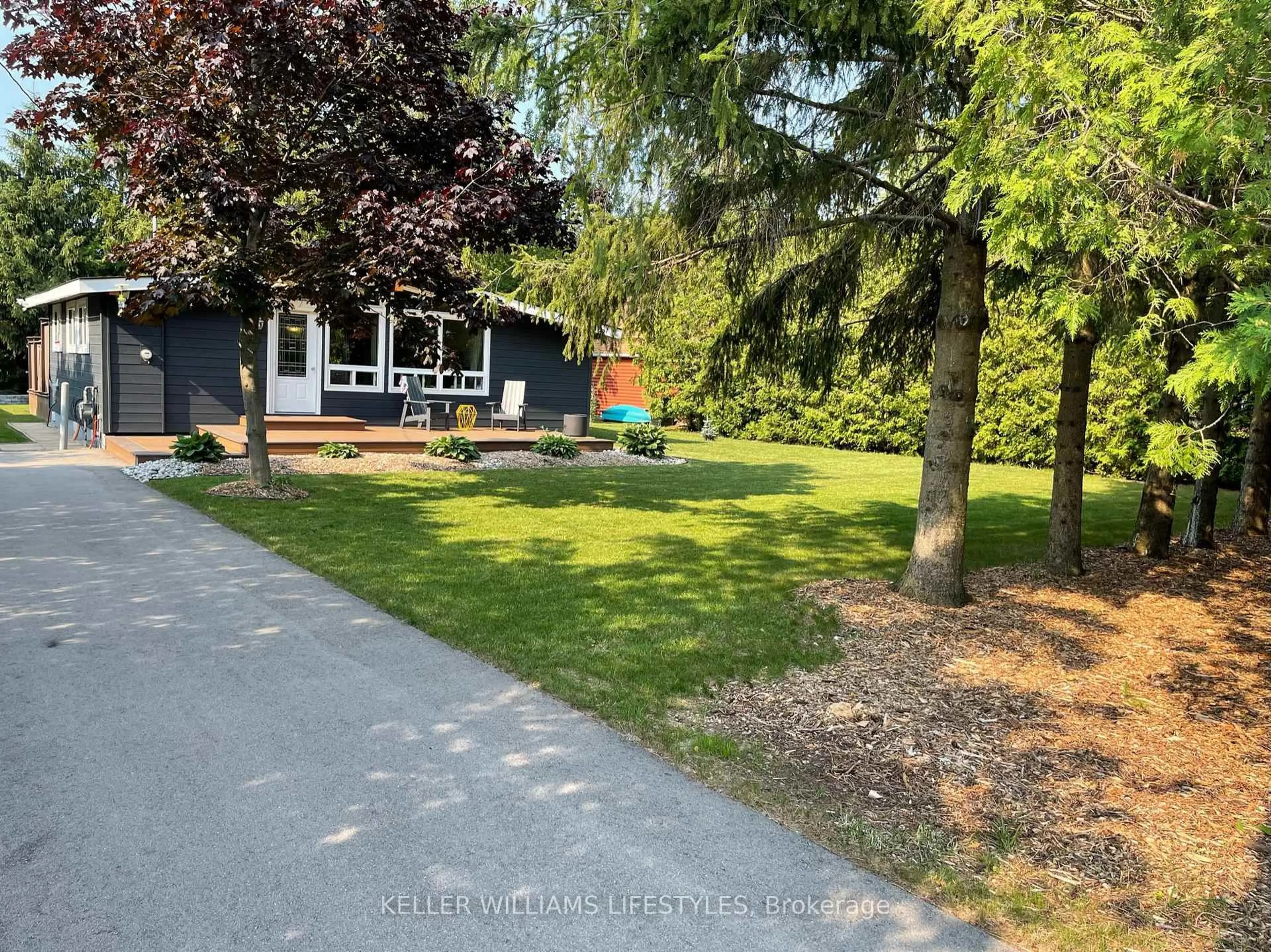 A pic from outside/outdoor area/front of a property/back of a property/a pic from drone, street for 33736 Staffa Rd, Bluewater Ontario N0M 2T0