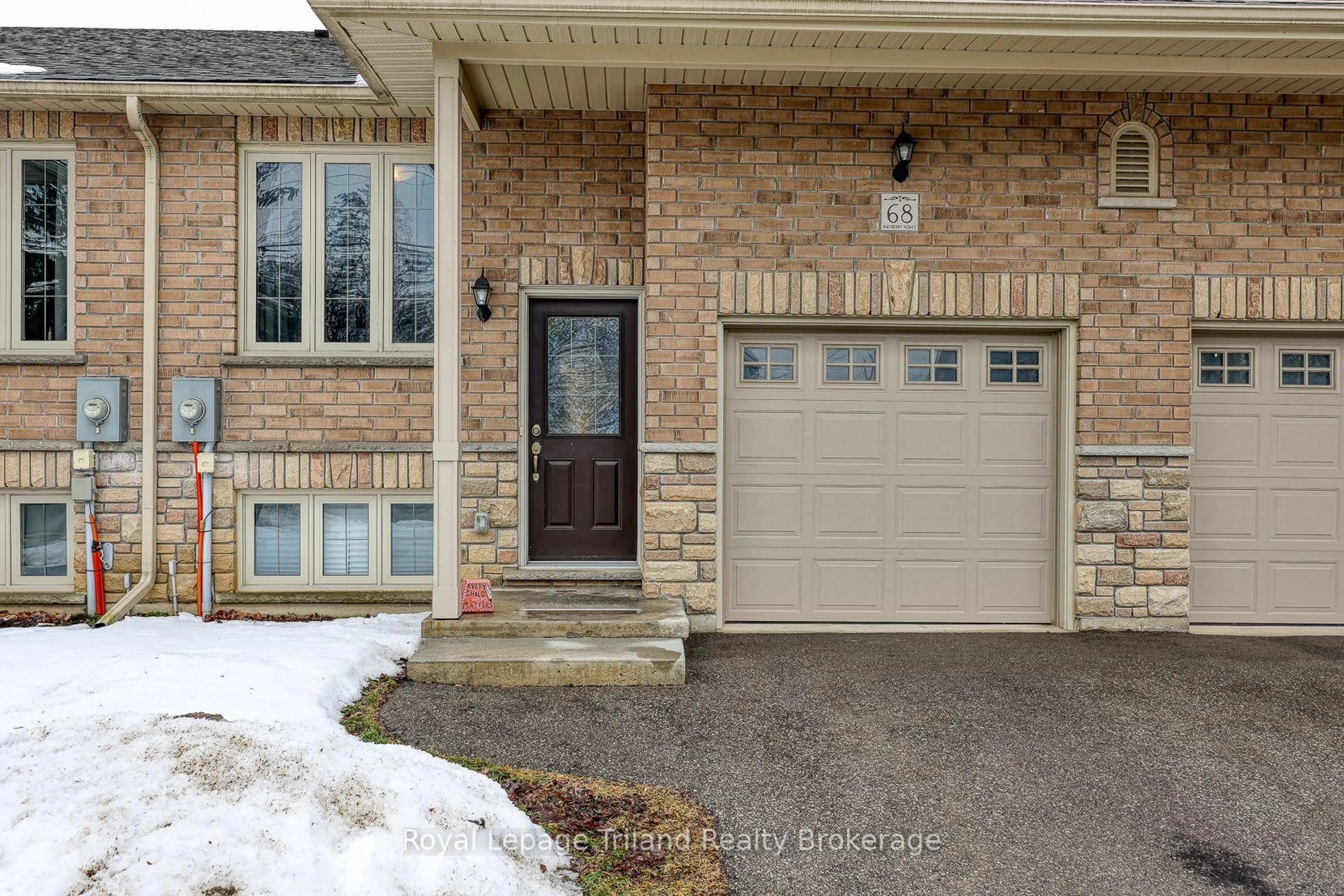 Home with brick exterior material, street for 68 North Main St, Norfolk Ontario N3Y 2M3