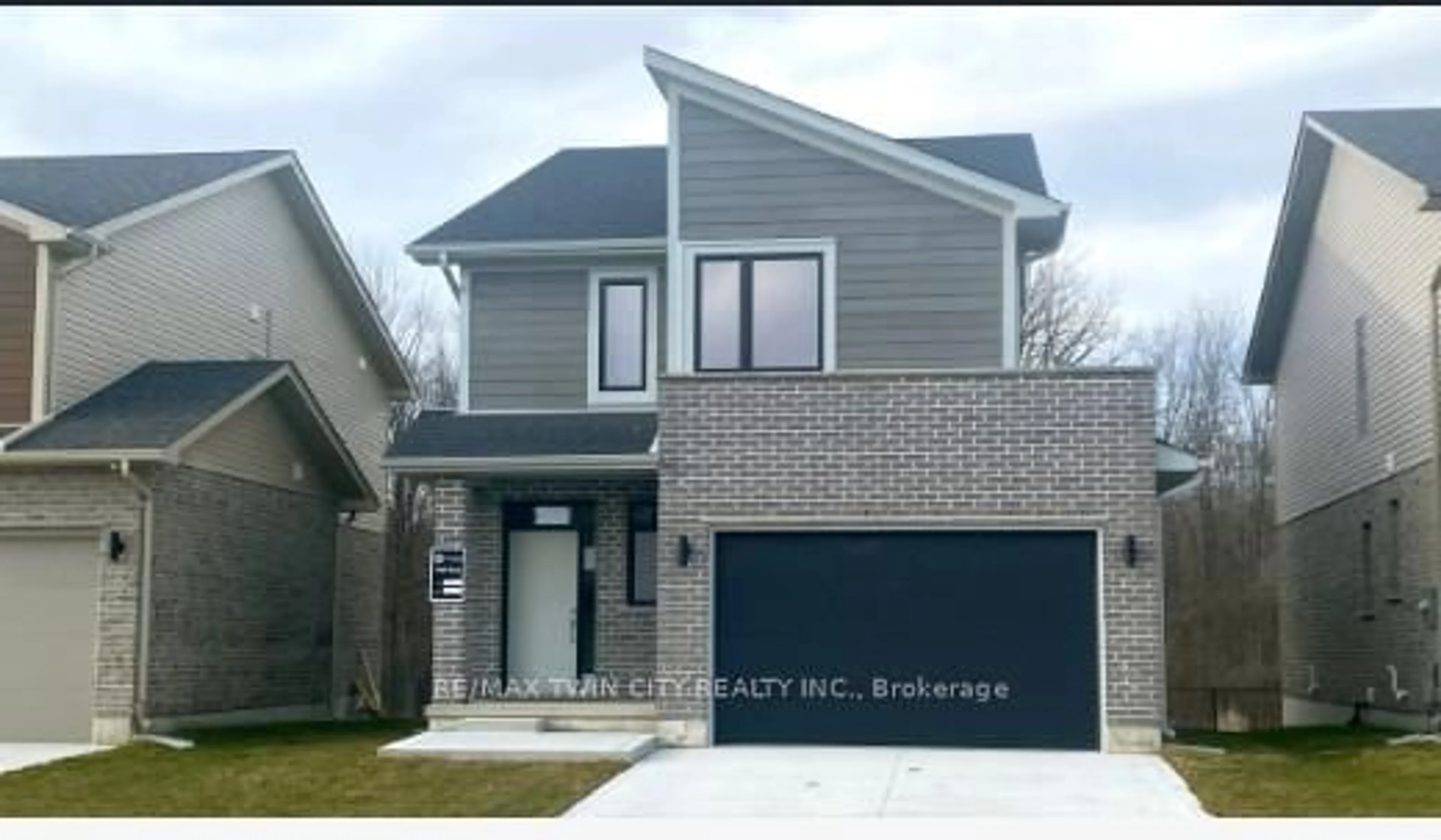 Home with brick exterior material, street for 2024 Evans Blvd, London South Ontario N6M 0J6