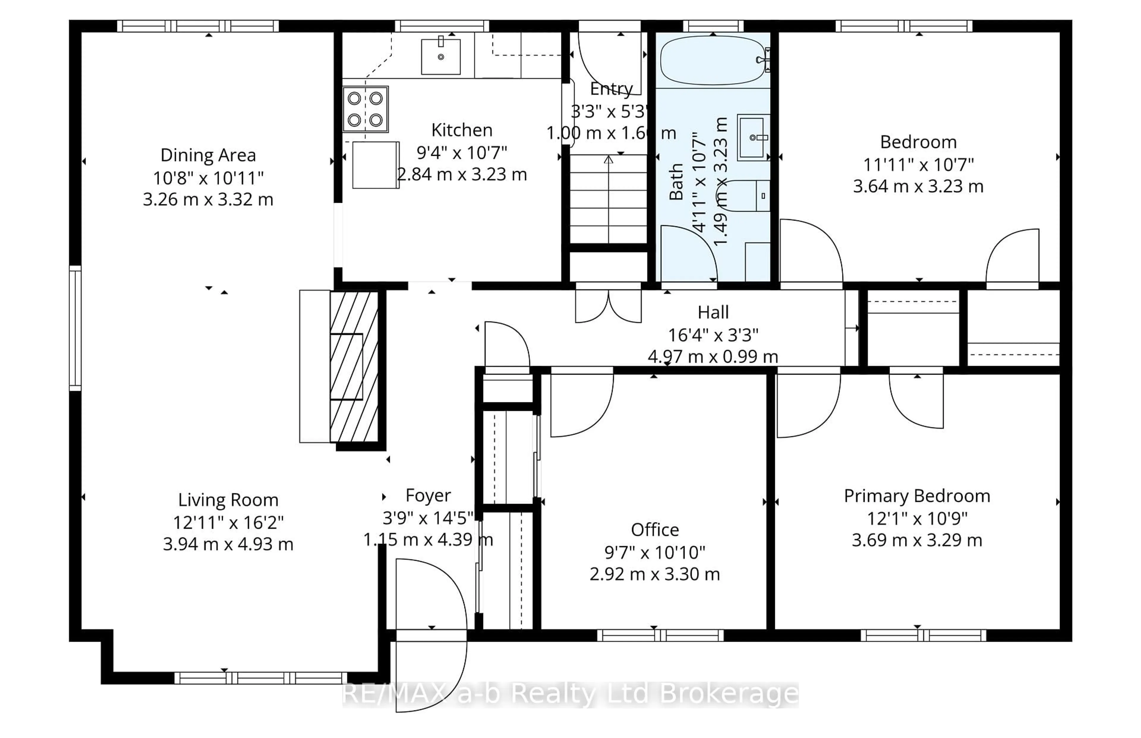 Floor plan for 537 Fair St, Woodstock Ontario N4S 5V1