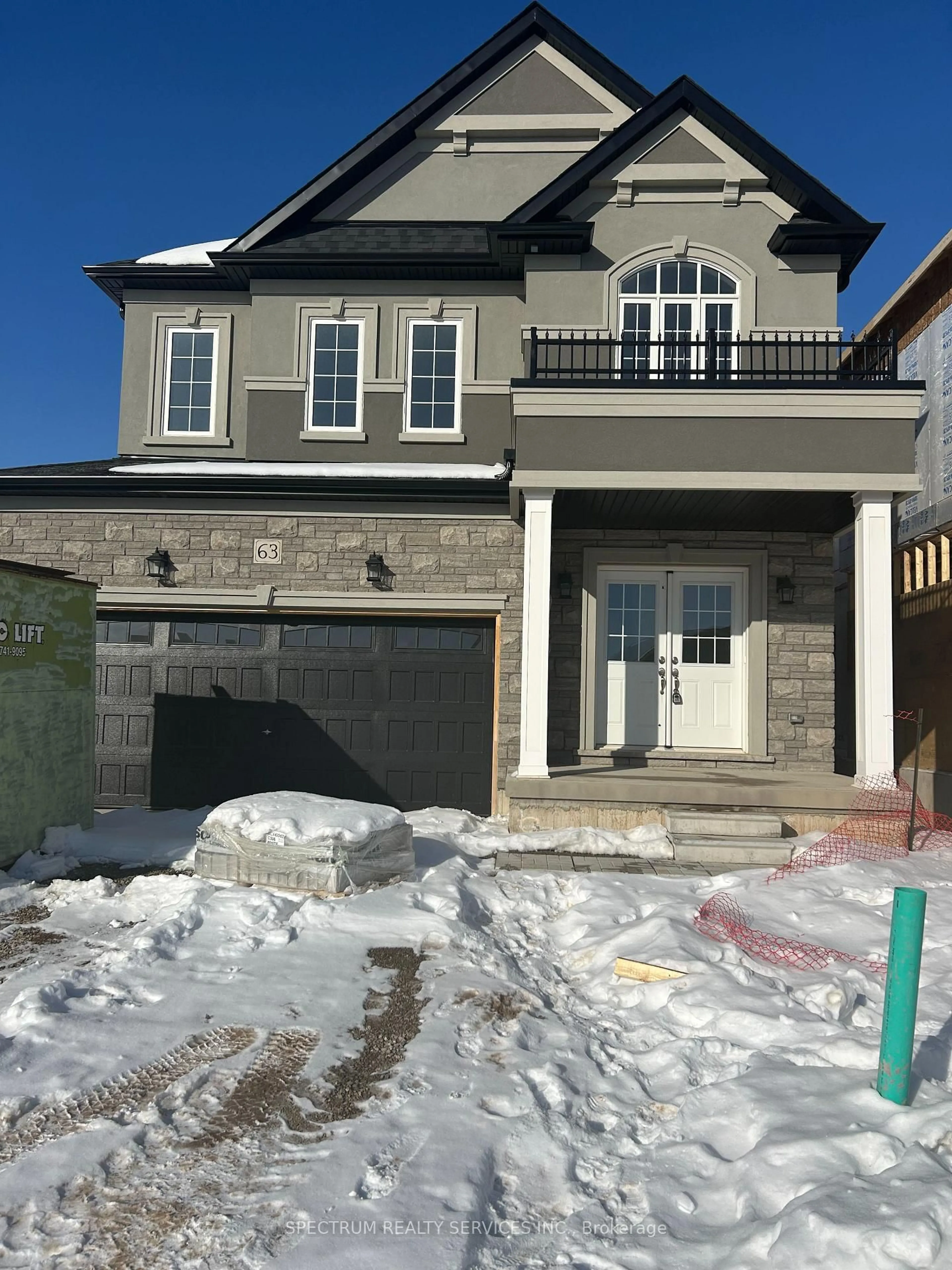 Home with brick exterior material, street for 63 Waldron St, Brantford Ontario N3V 0C3