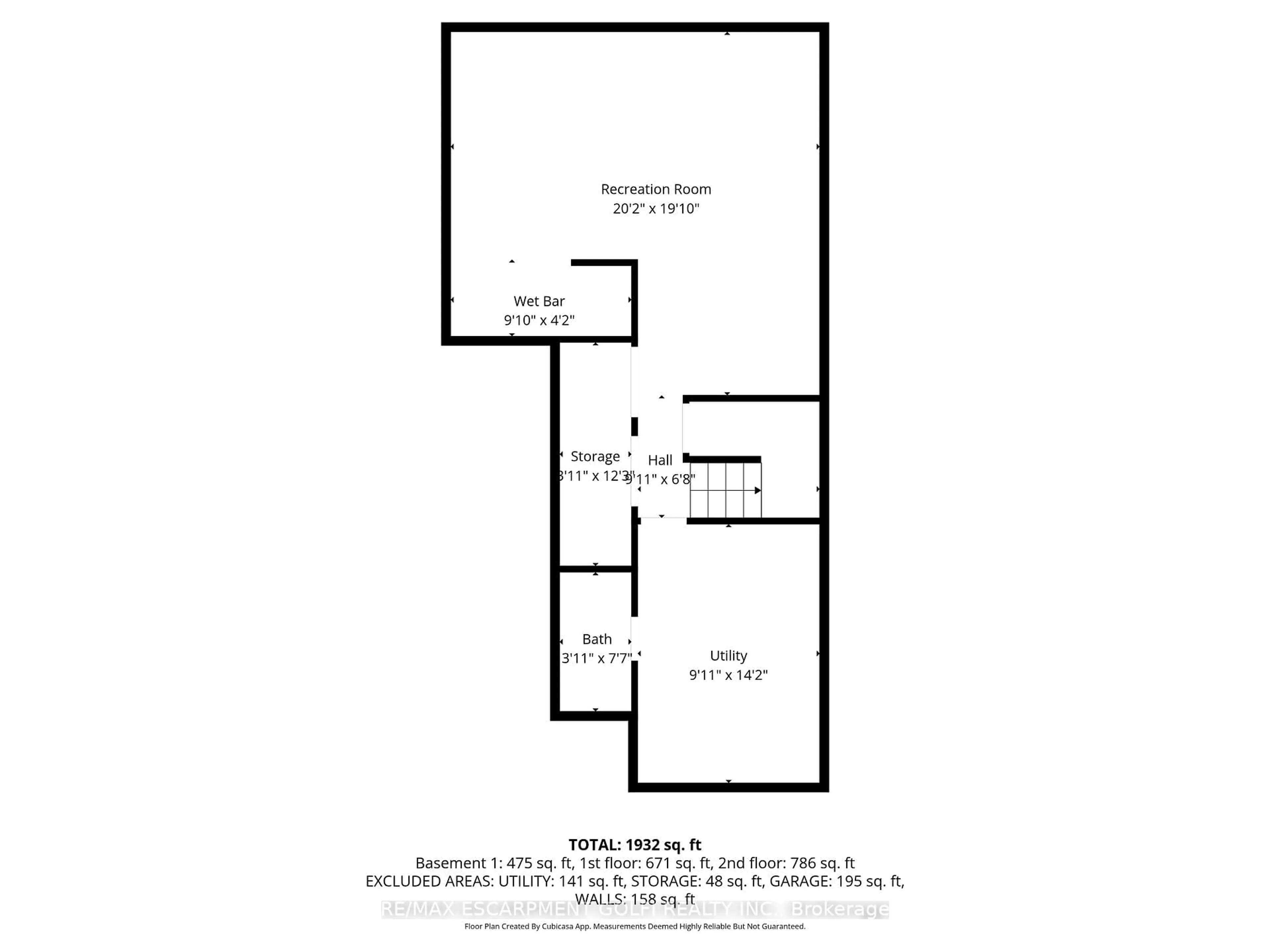 Floor plan for 644 Upper Paradise Rd #20, Hamilton Ontario L9C 7K8
