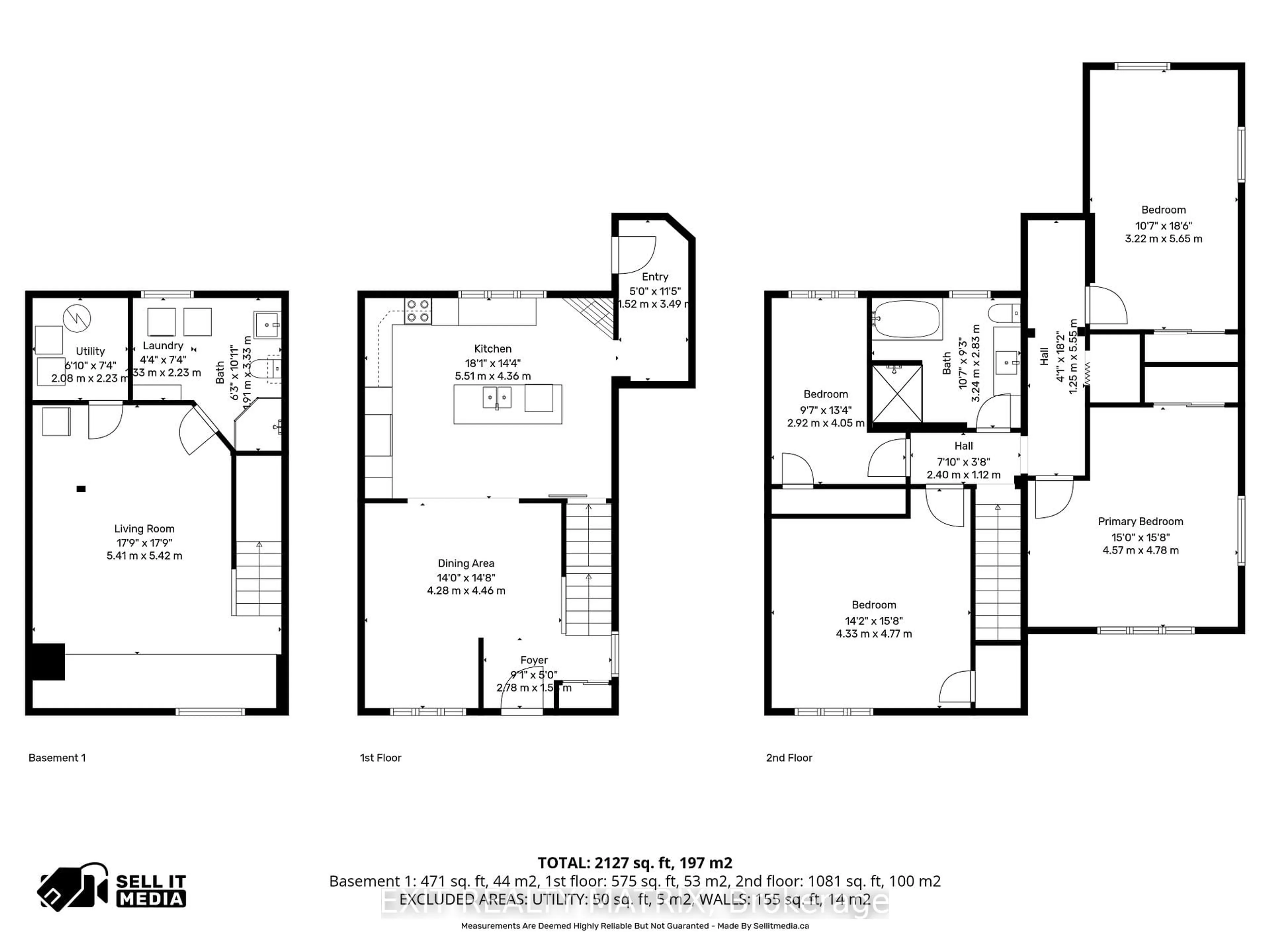Floor plan for 1691-1695 Saint-Laurent St, Clarence-Rockland Ontario K4K 1C2