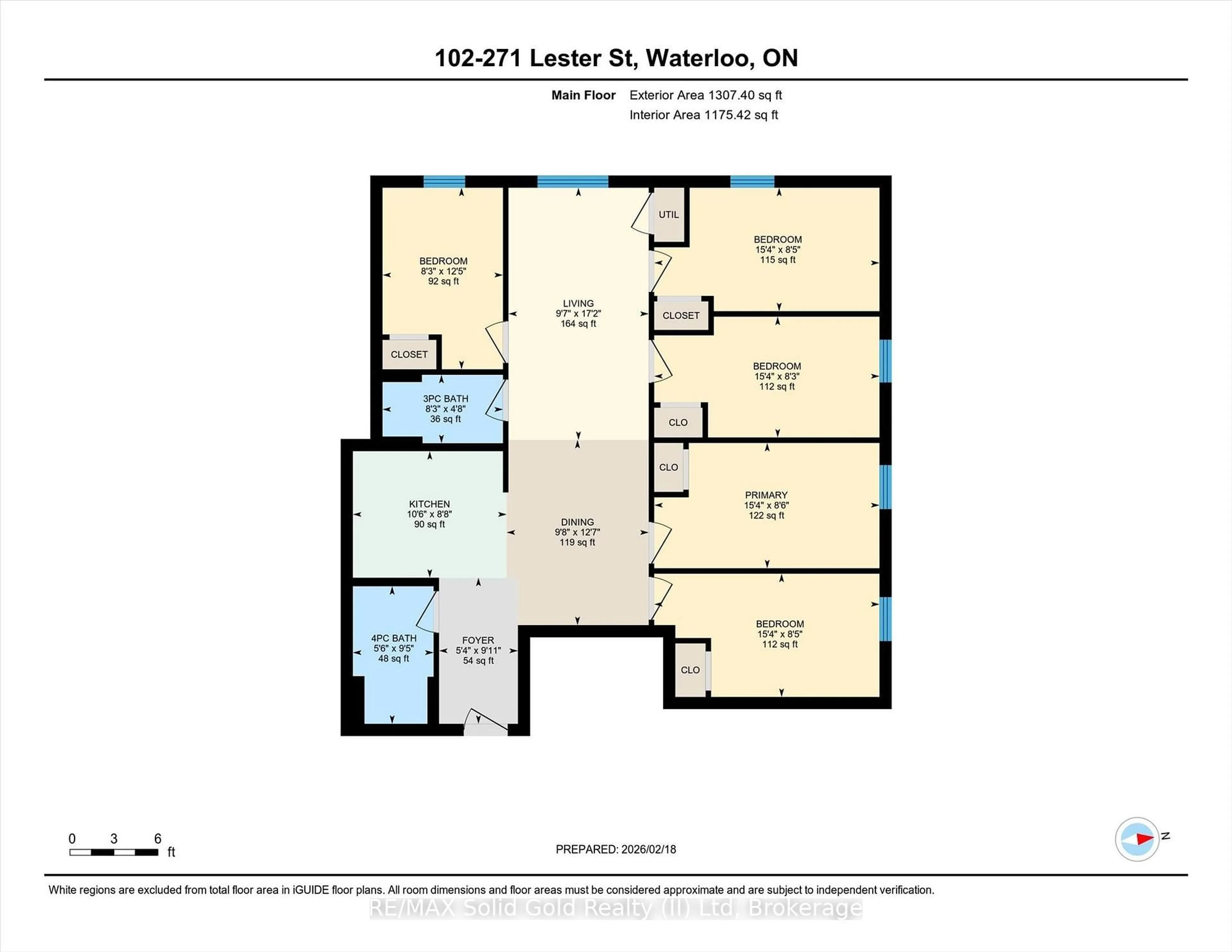 Floor plan for 271 Lester St #102, Waterloo Ontario N2L 3W6
