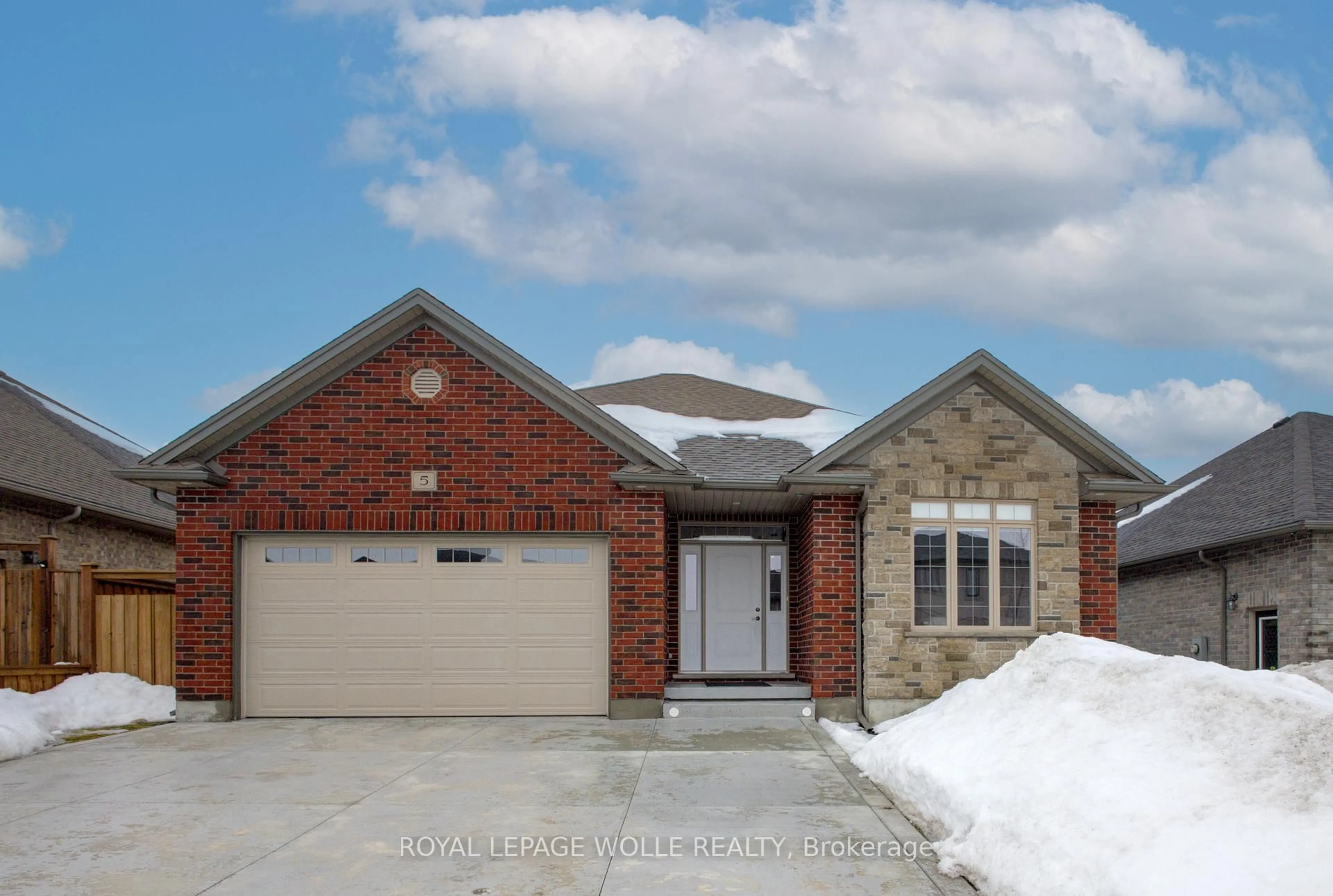 Home with brick exterior material, street for 5 Jack koehler Lane, Wellesley Ontario N0B 2T0