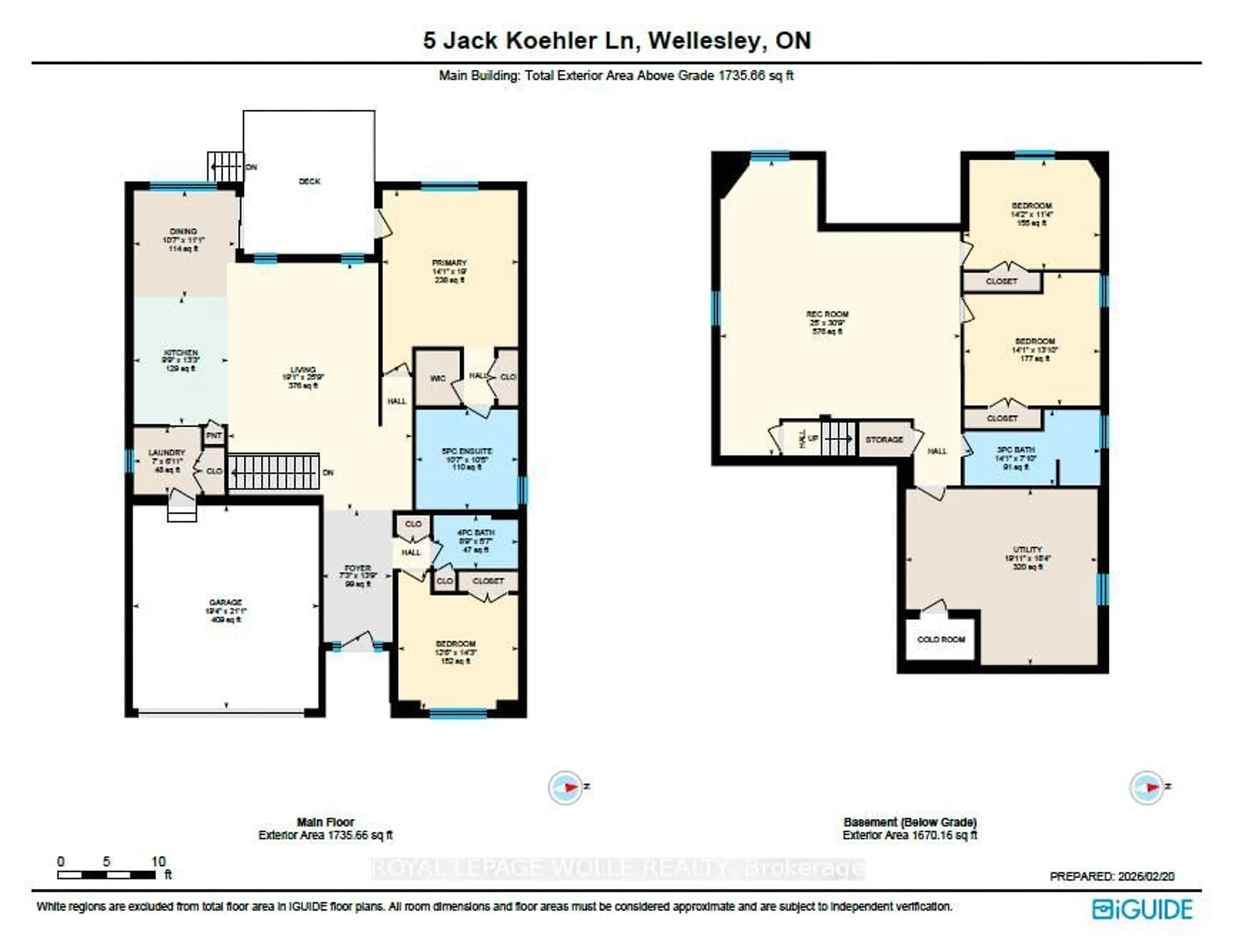 Floor plan for 5 Jack koehler Lane, Wellesley Ontario N0B 2T0