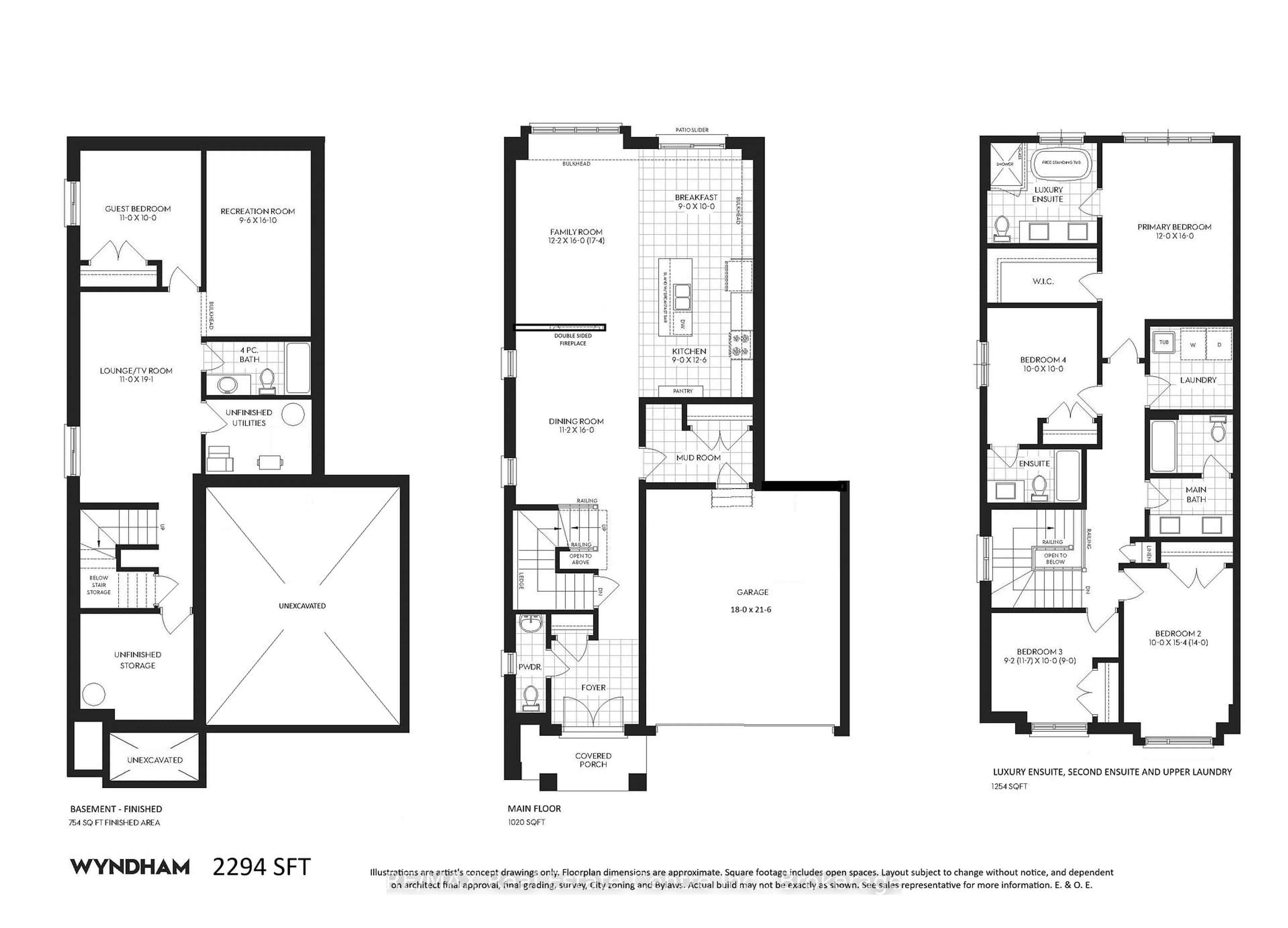 Floor plan for 119 Langridge Way, Cambridge Ontario N1S 5B9