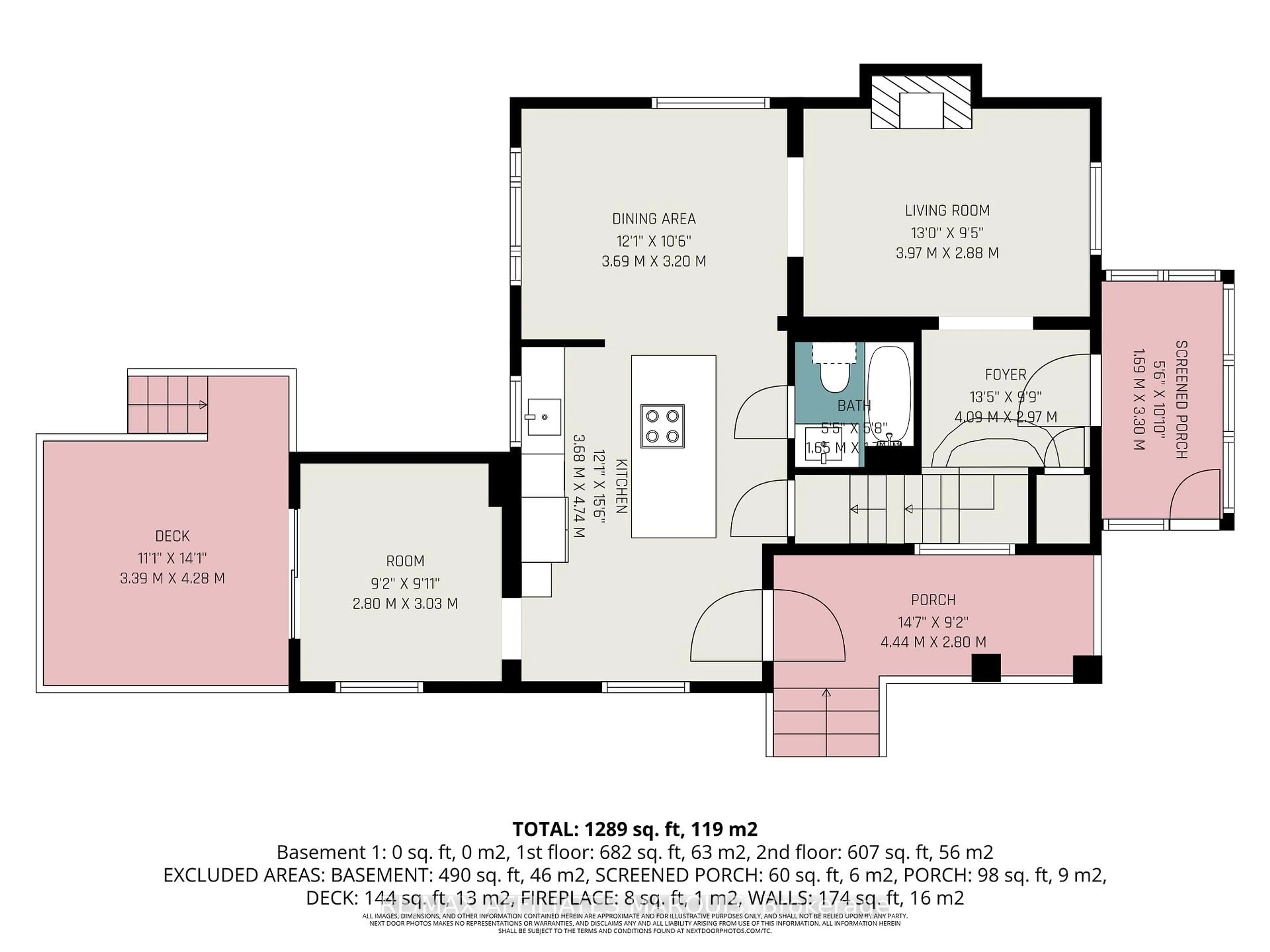 Floor plan for 18 Queen St, Smiths Falls Ontario K7A 3N2