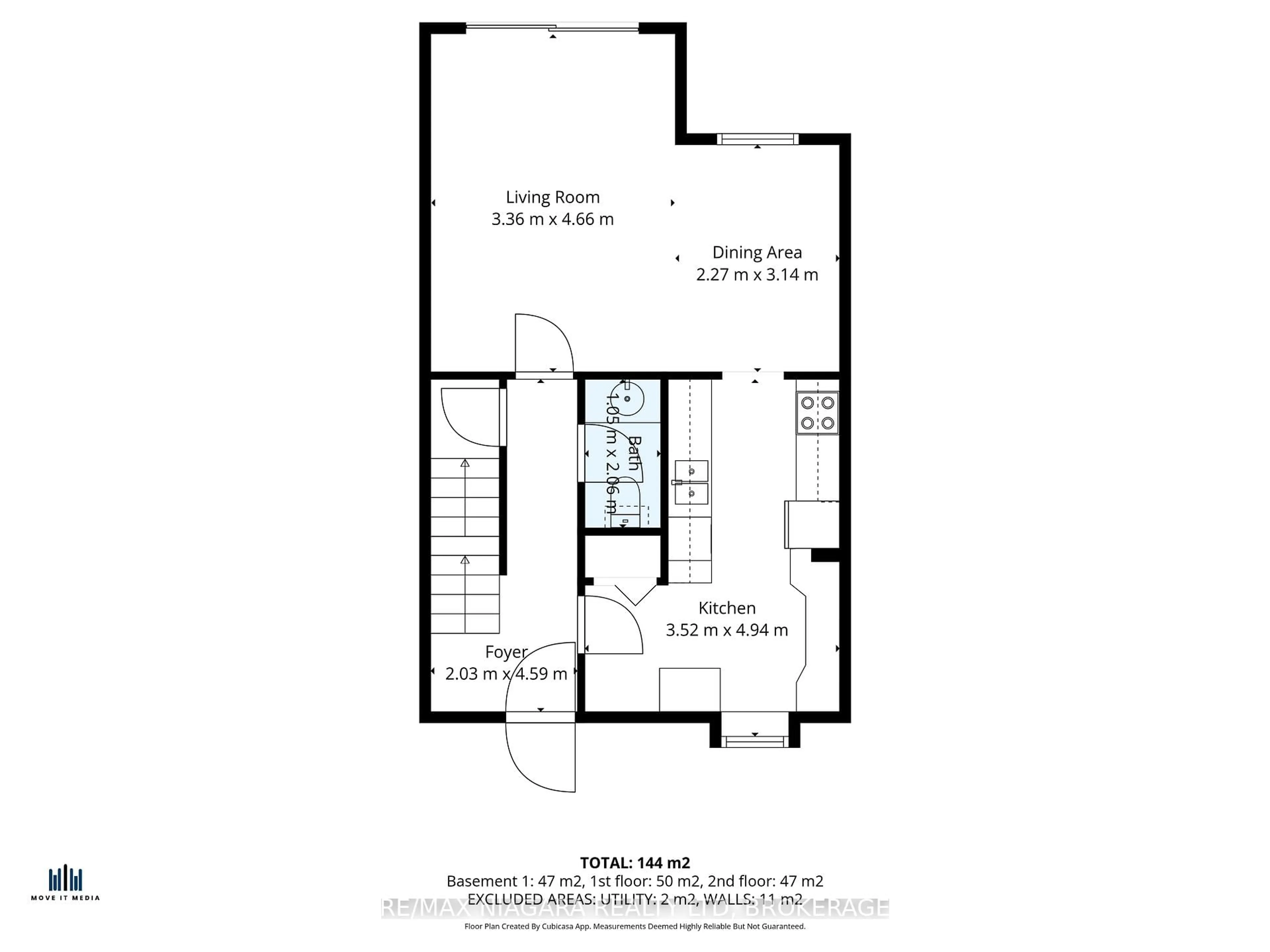Floor plan for 242 Lakeport Rd #4, St. Catharines Ontario L2N 6V2