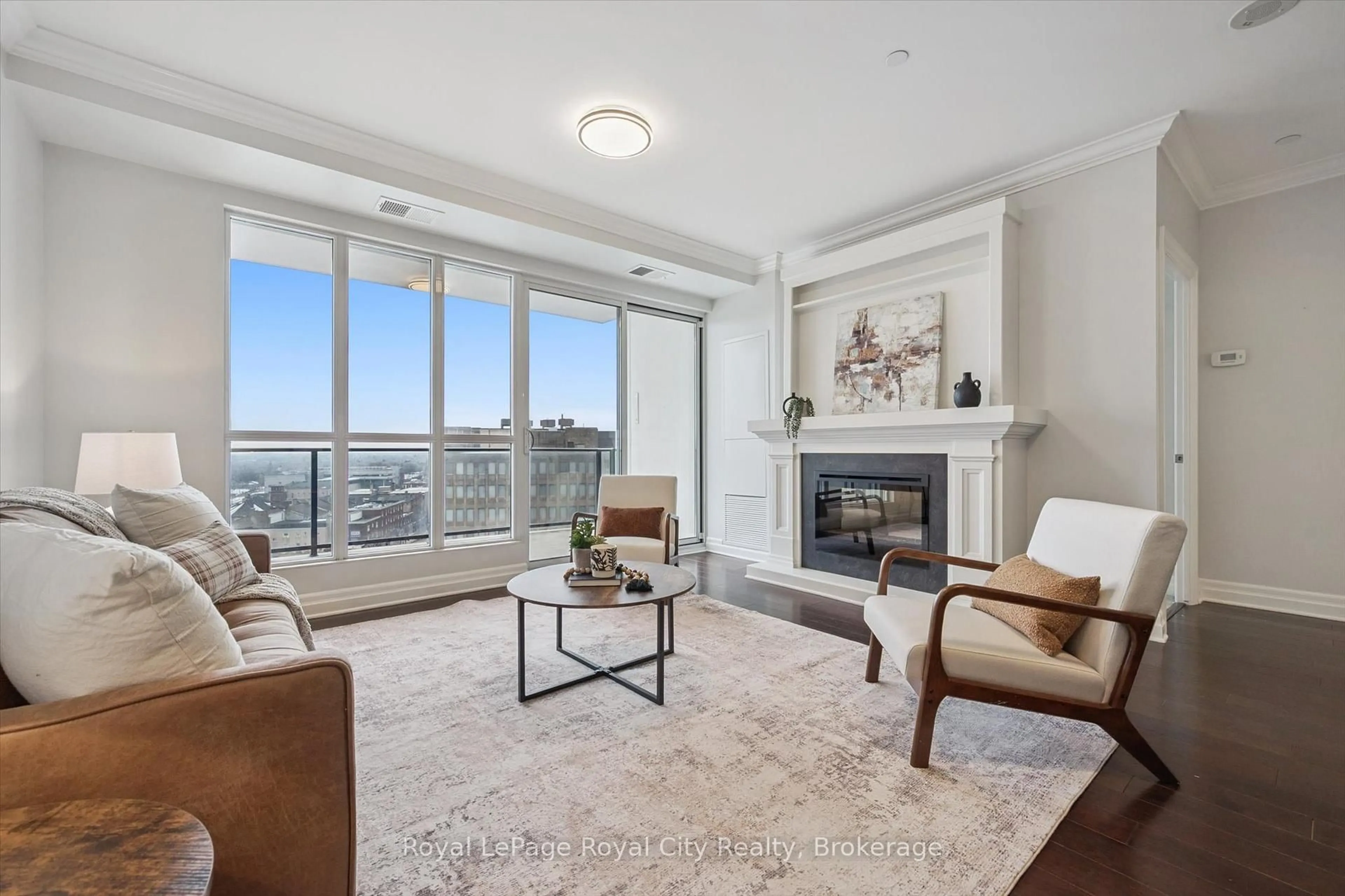 Living room with furniture, unknown for 160 Macdonell St #1108, Guelph Ontario N1H 0A9