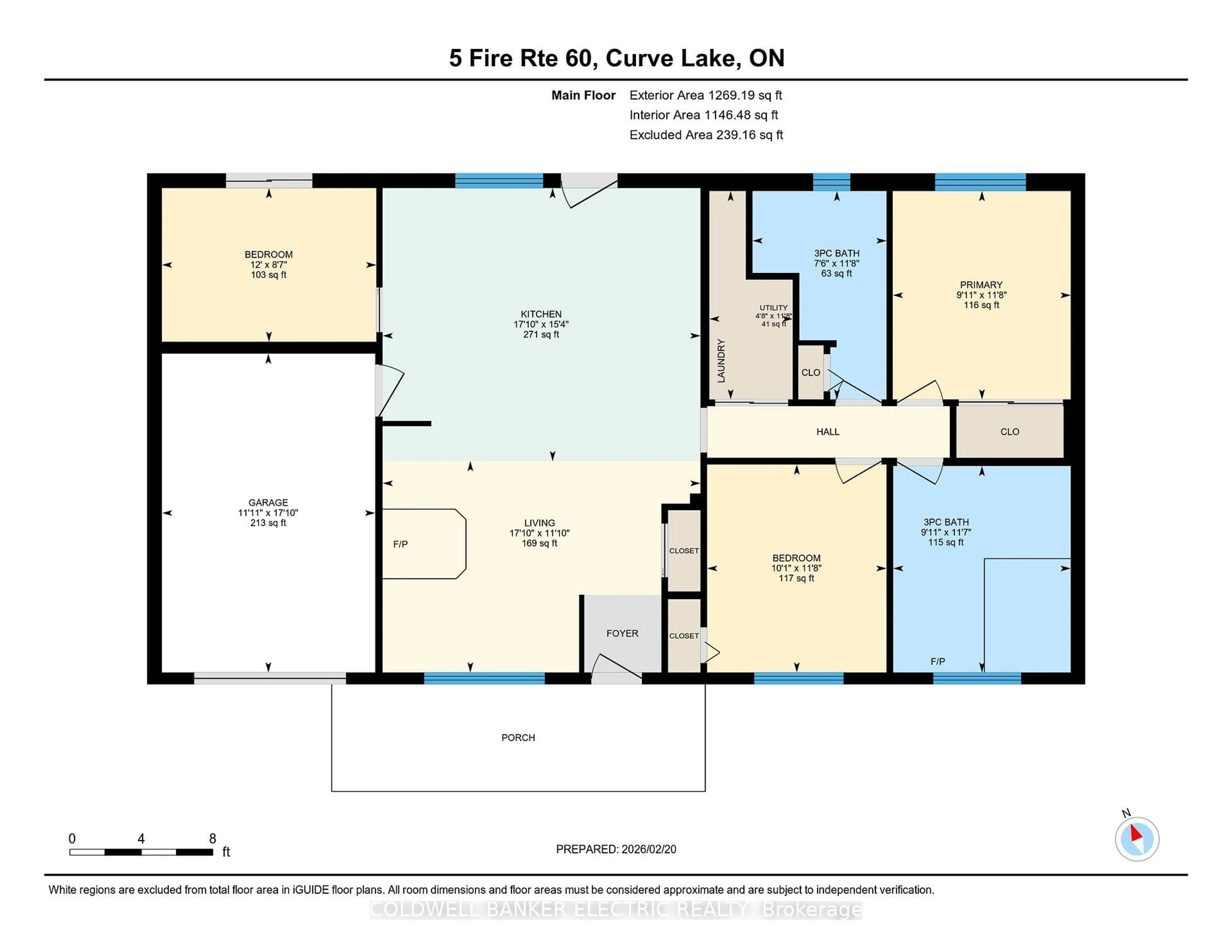 Floor plan for 5 Fire Route 60, Trent Lakes Ontario K0L 1J0
