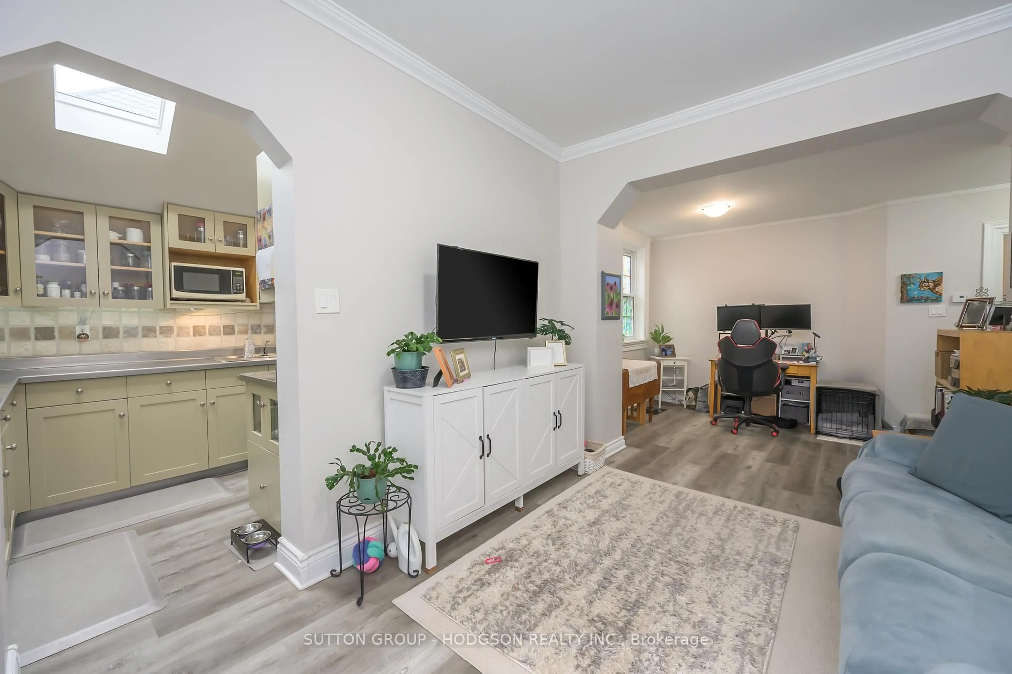 Living room with furniture, unknown for 5 Edward St, London South Ontario N6C 3G9