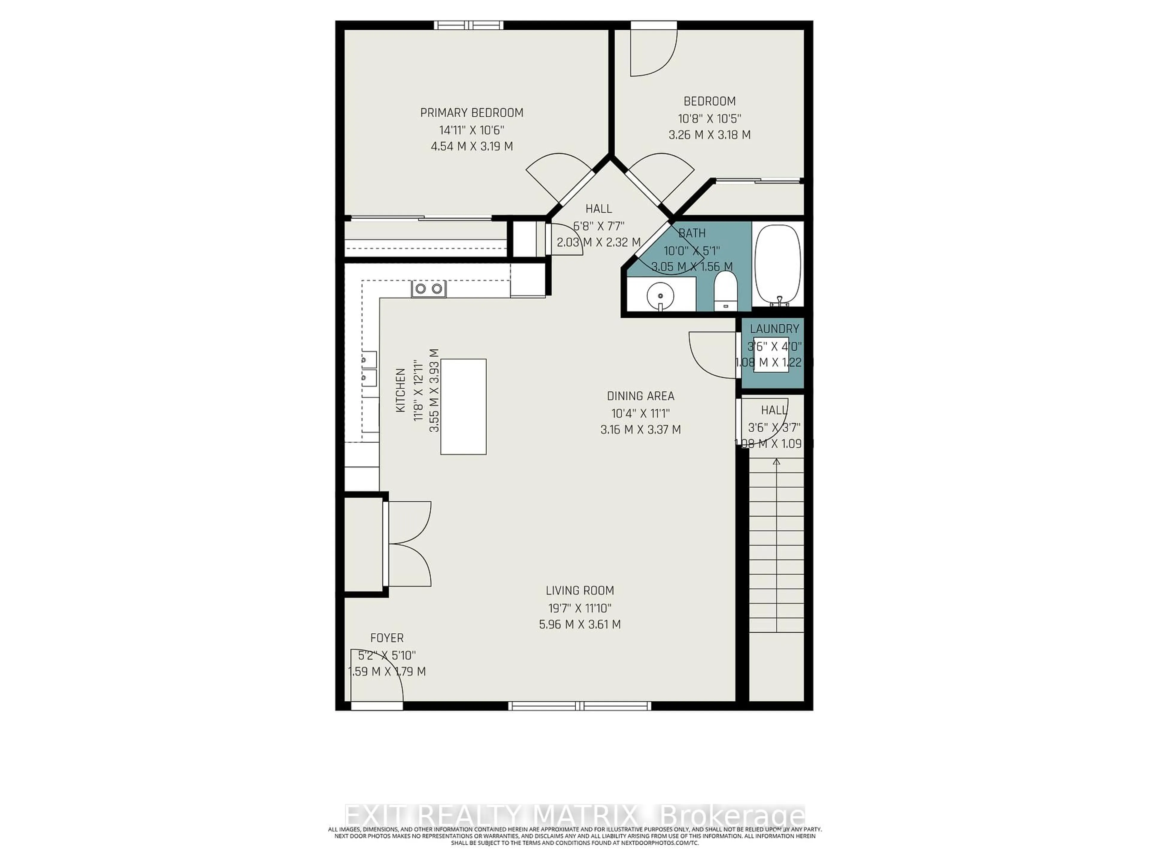 Floor plan for 856 Notre-Dame St #103, Russell Ontario K0A 1W0