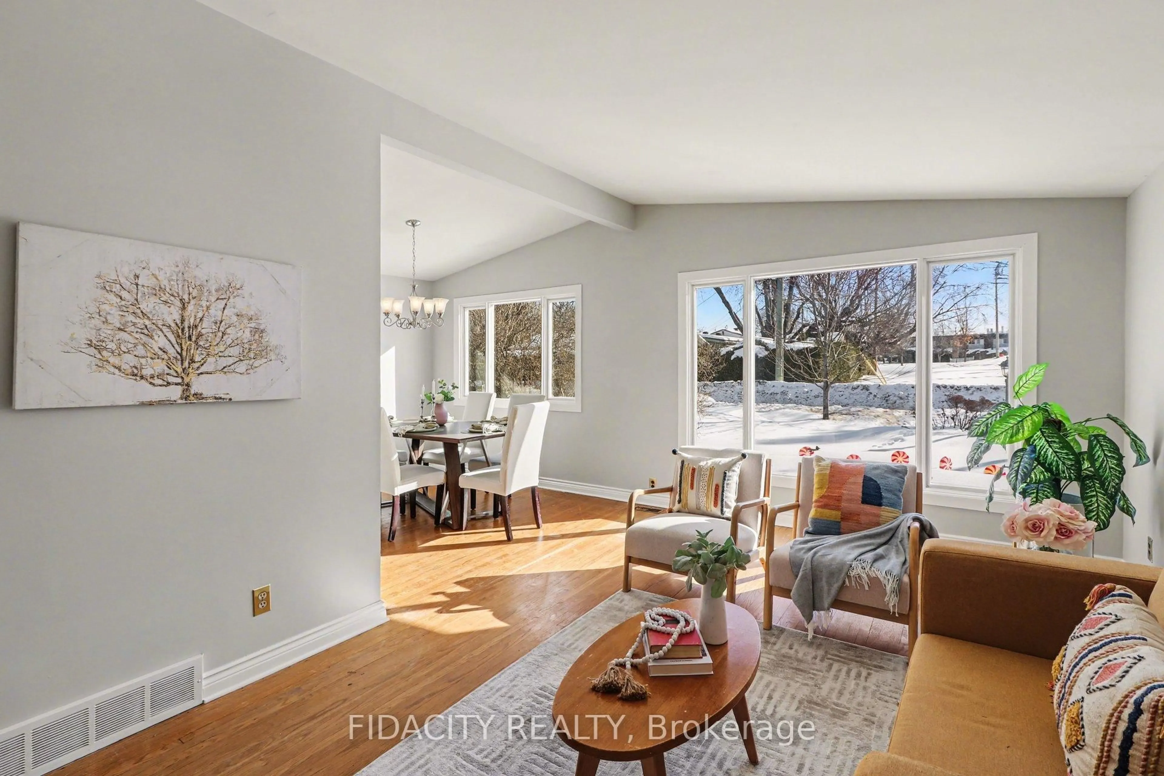 Living room with furniture, unknown for 1933 Connecticut Ave, Ottawa Ontario K1H 6Y3