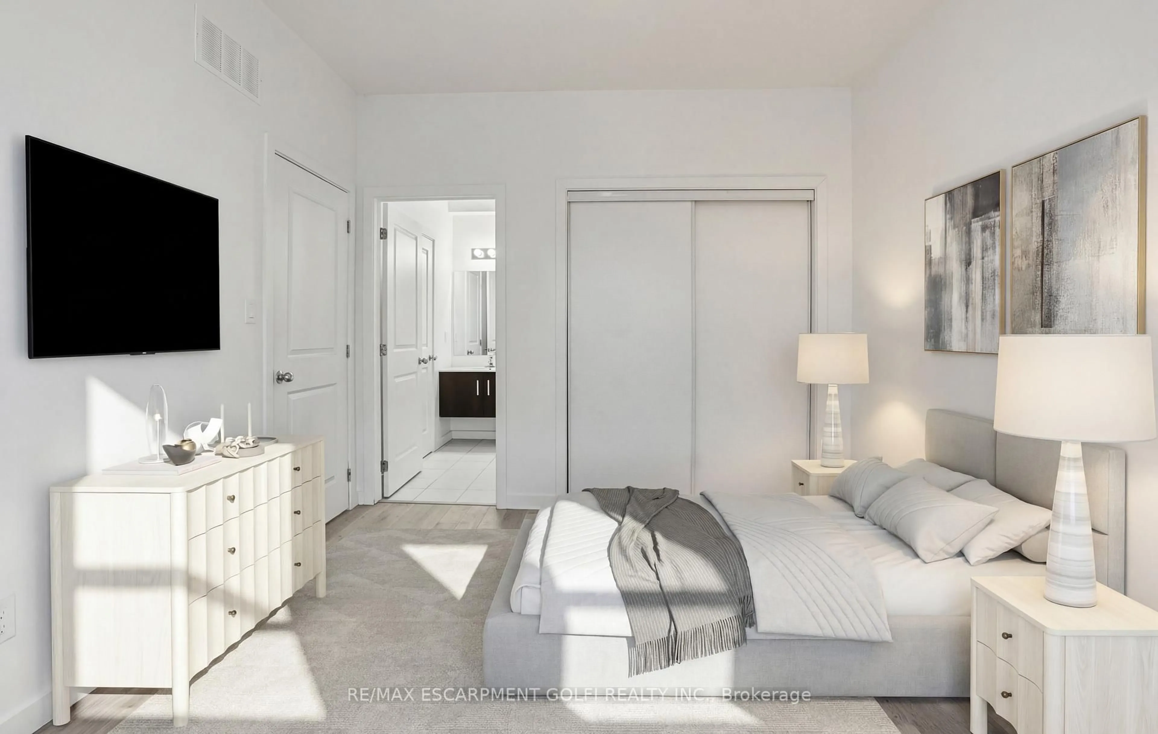 Bedroom with bed, unknown for 383 Chaffey St, Welland Ontario L3B 0K5