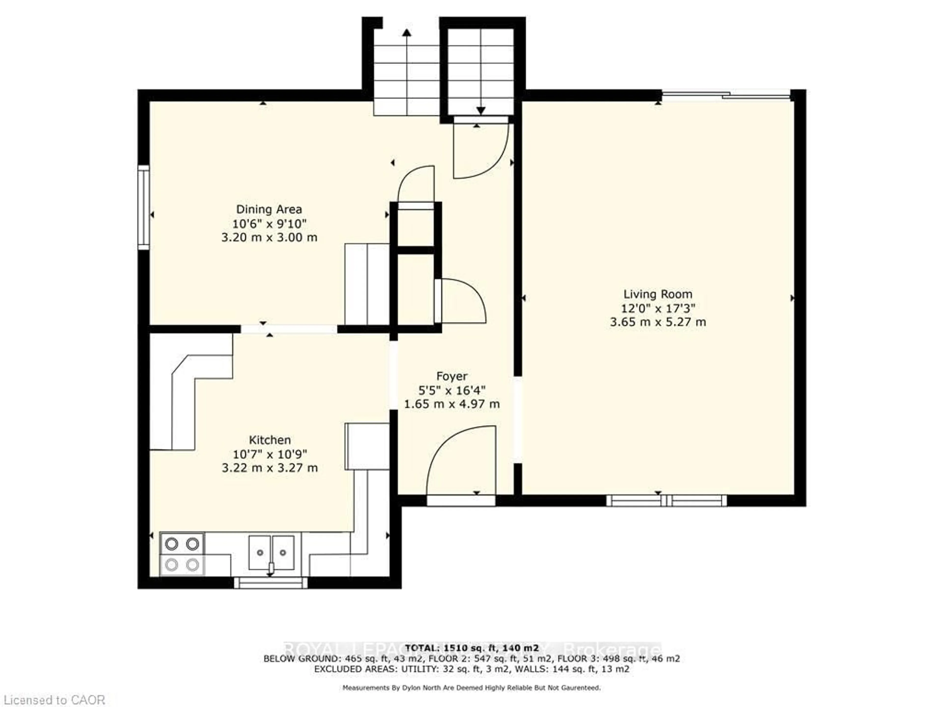 Floor plan for 23 Bismark Dr, Cambridge Ontario N1S 4E6