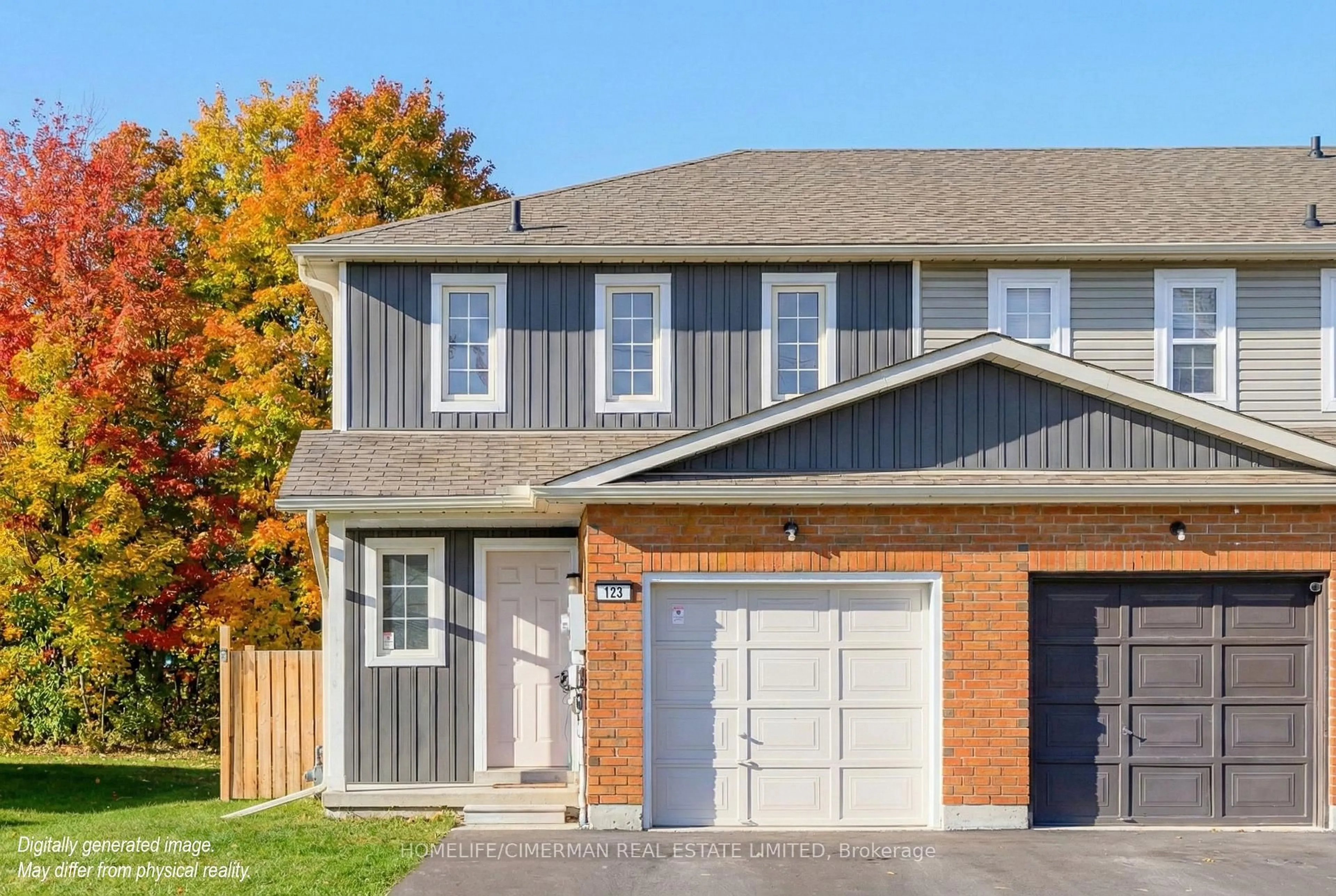 Home with vinyl exterior material, street for 123 Albert St, Kawartha Lakes Ontario K9V 6G1