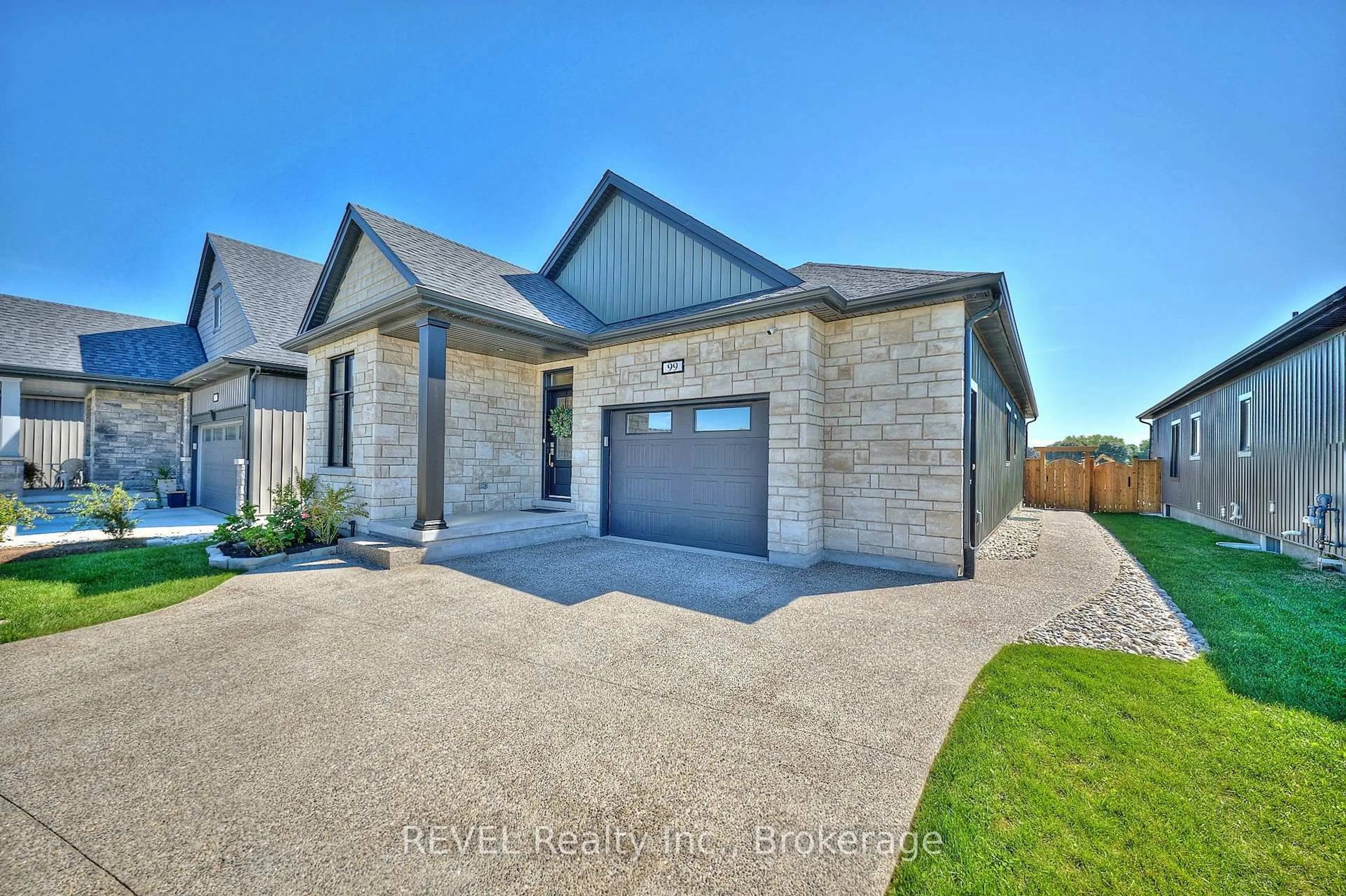 Home with brick exterior material, street for 99 Homestead Dr, Niagara-on-the-Lake Ontario L0S 1J0