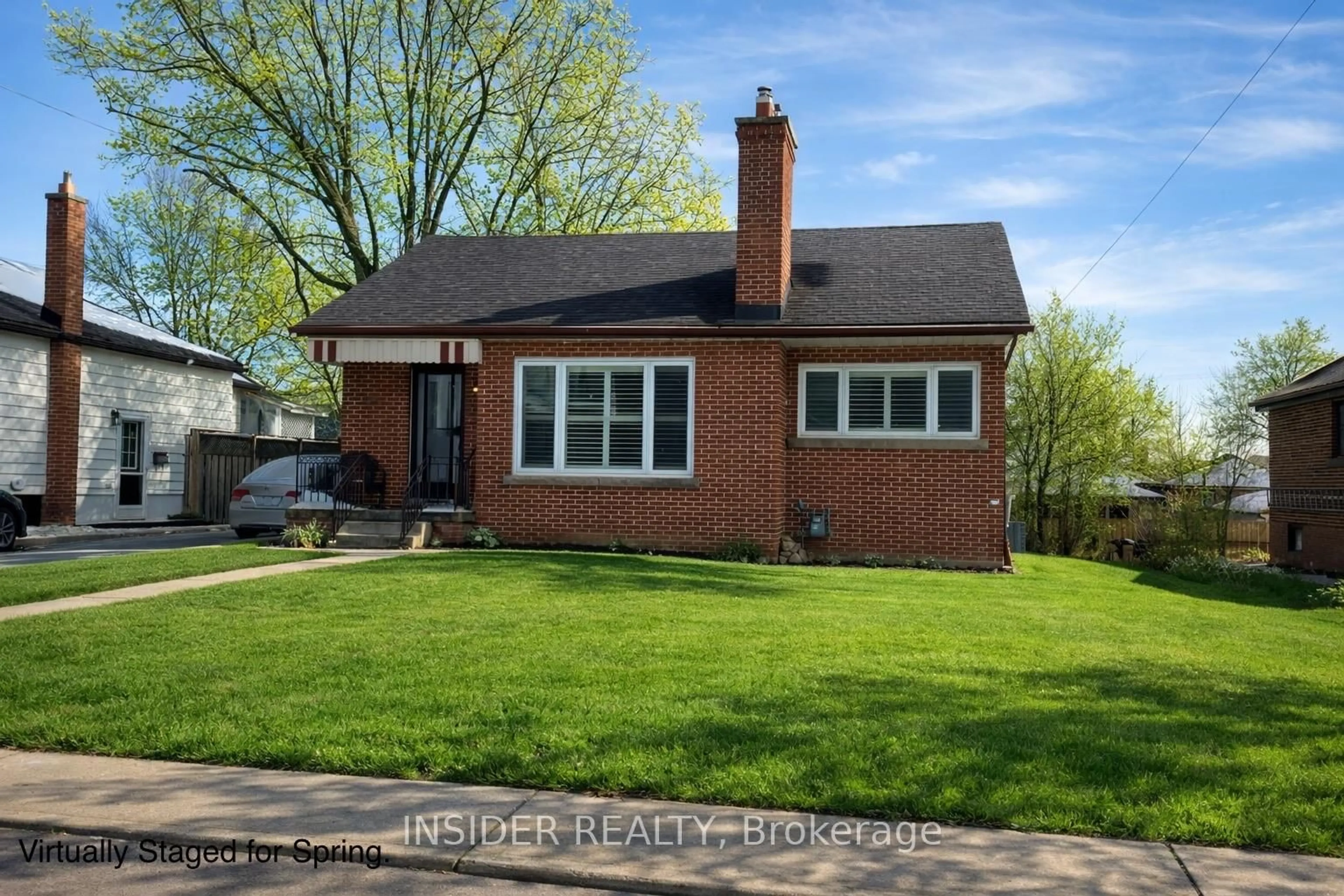 Home with brick exterior material, street for 205 Stewartdale Ave, Hamilton Ontario L8K 4P7