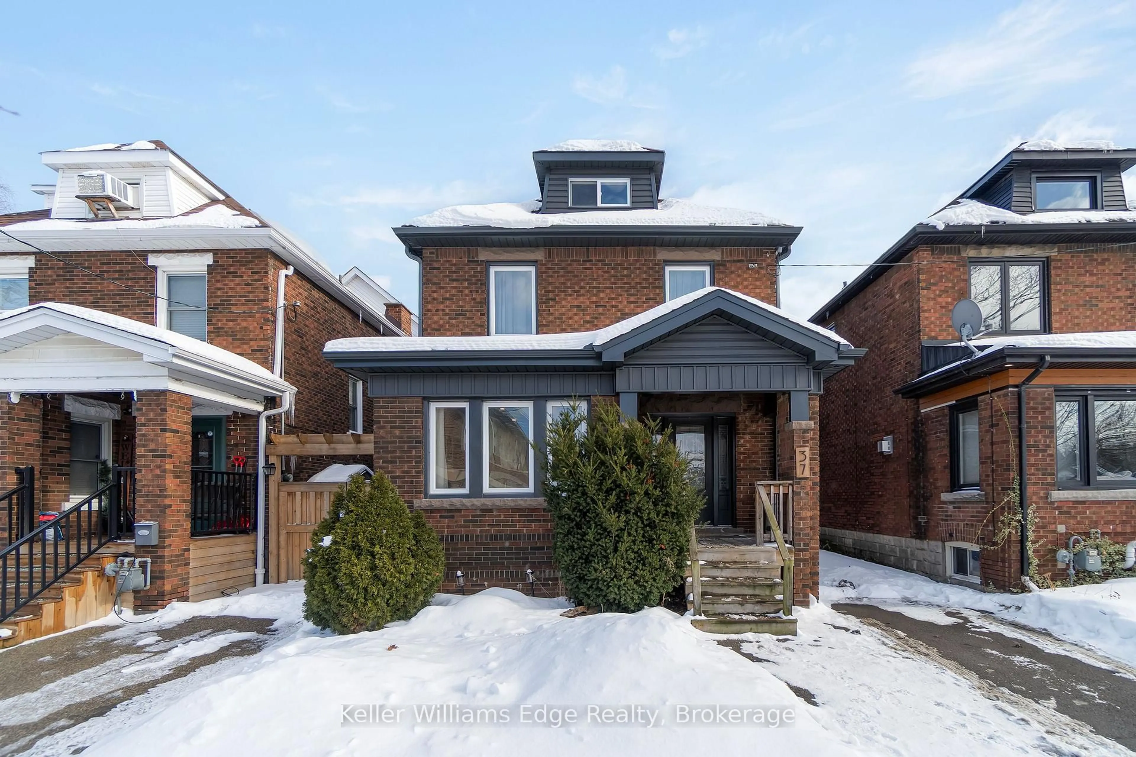 Home with brick exterior material, street for 37 Wexford Ave, Hamilton Ontario L8K 2N5