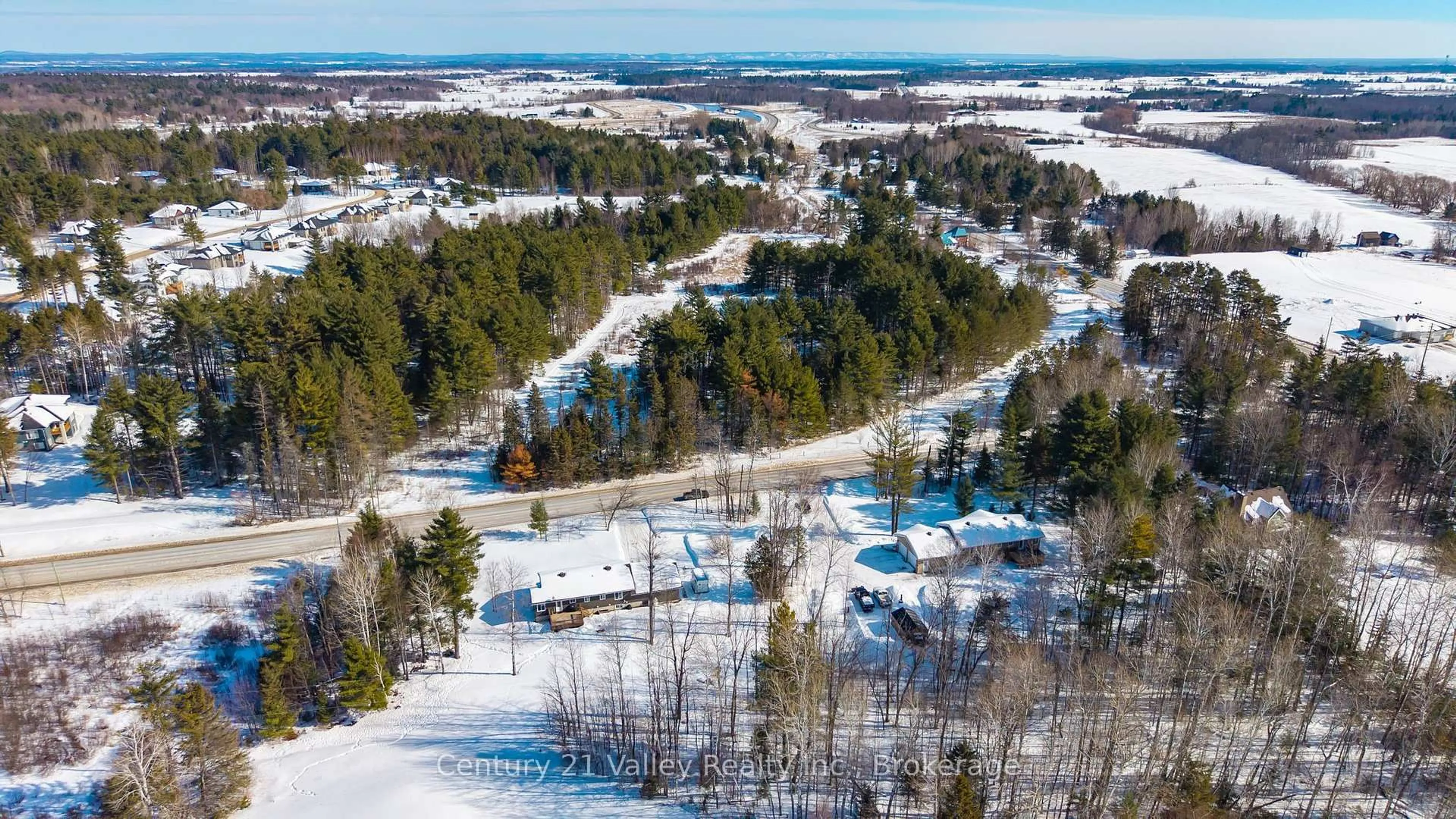 A pic from outside/outdoor area/front of a property/back of a property/a pic from drone, forest/trees view for 543 Anderson Rd, Arnprior Ontario K7S 3G8