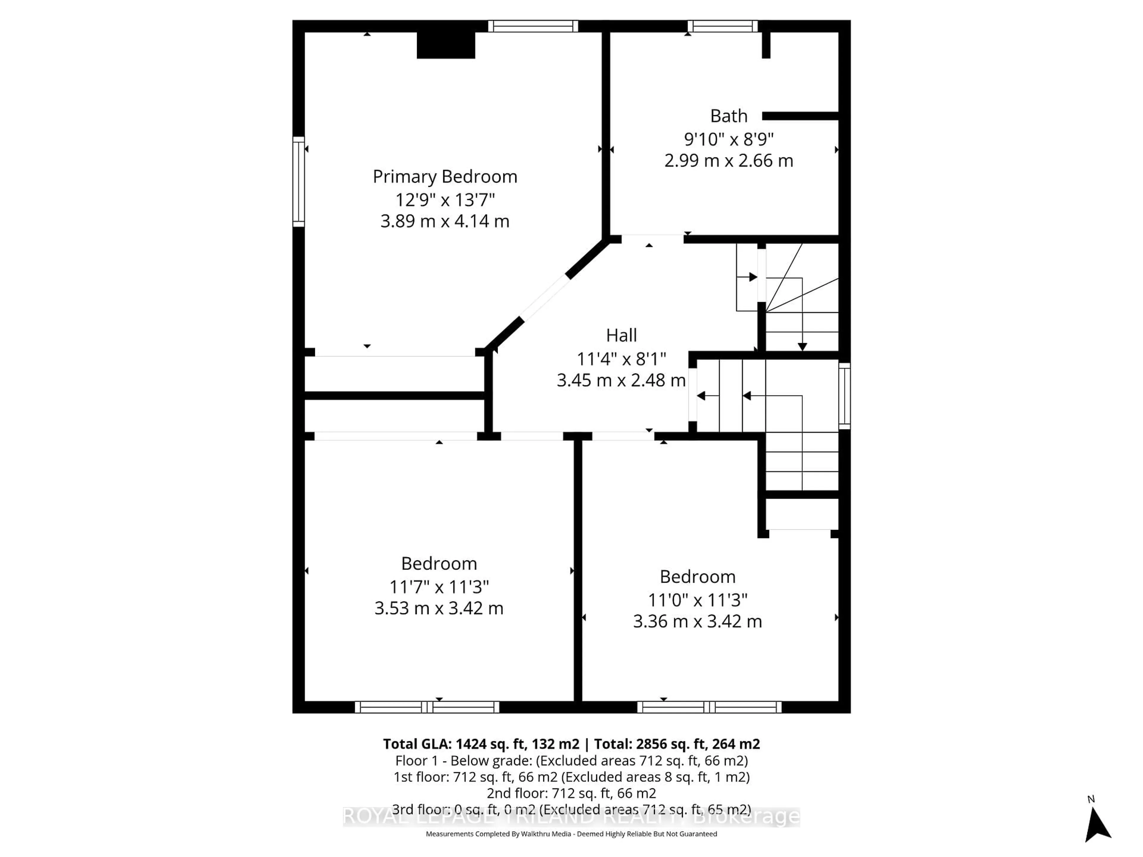 Floor plan for 72 Walnut St, St. Thomas Ontario N5R 2Y9