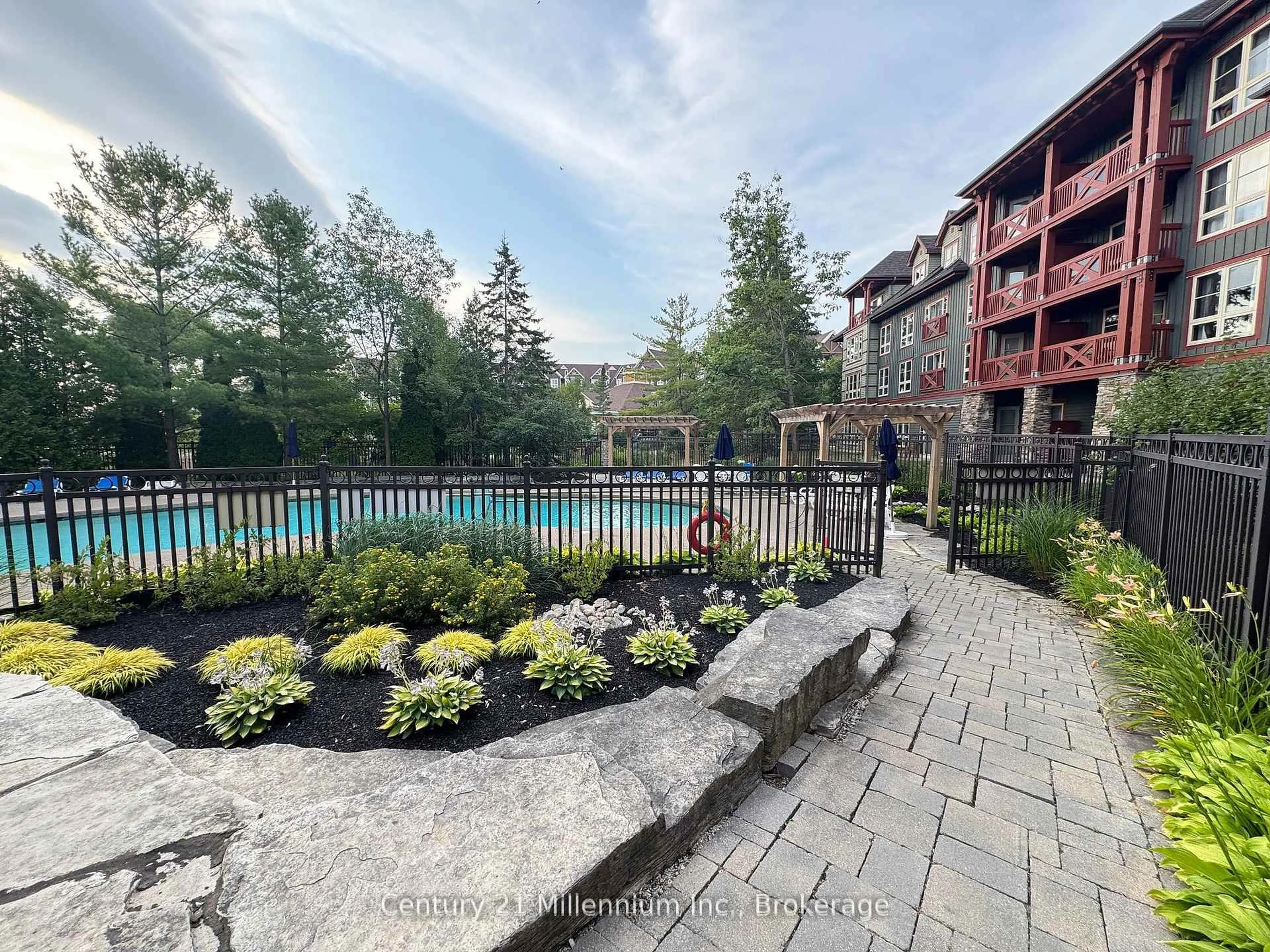 Patio, water/lake/river/ocean view for 152 Jozo Weider Blvd #201, Blue Mountains Ontario L9Y 0V2