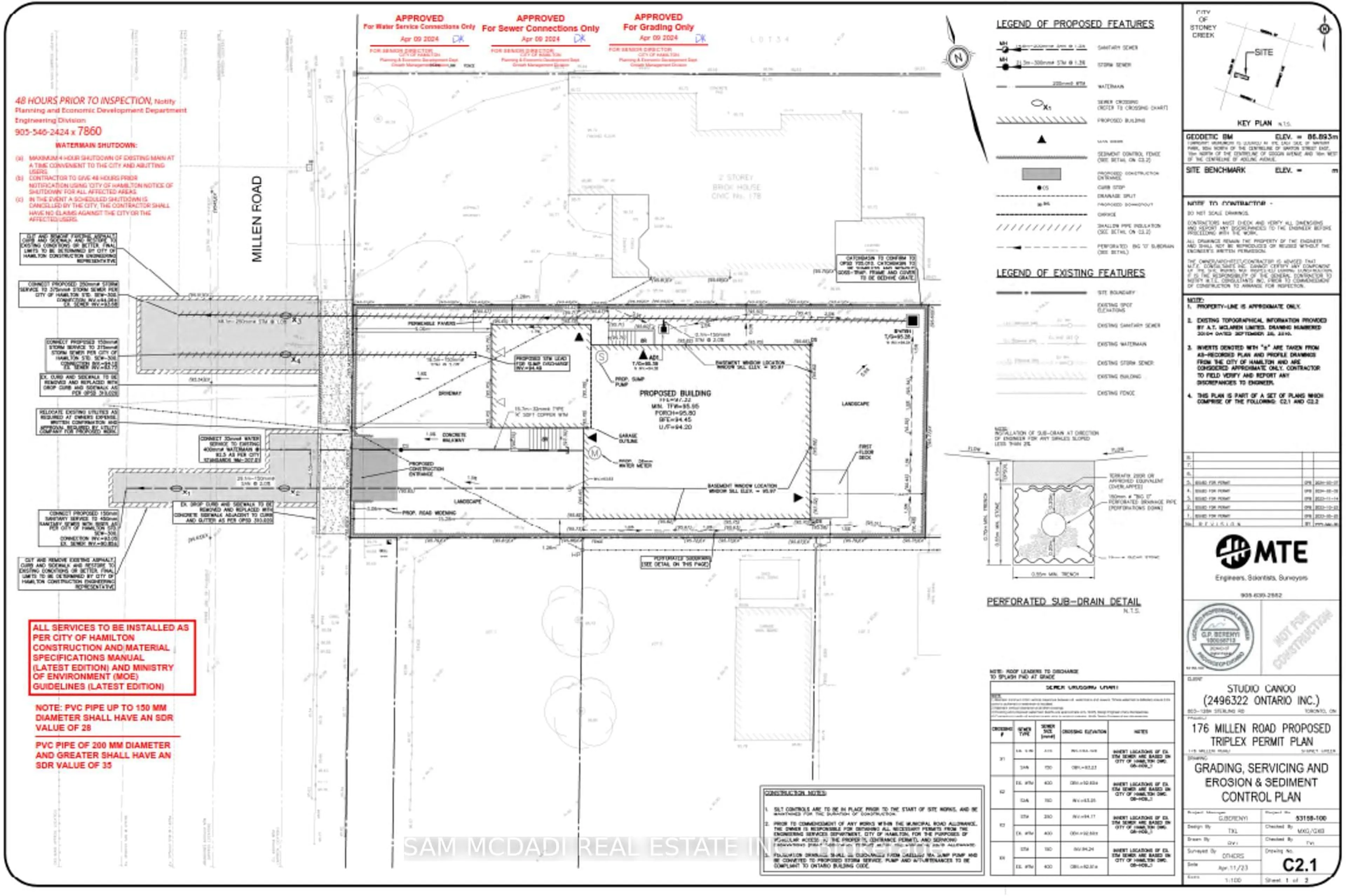 Floor plan for 176 MILLEN Rd, Hamilton Ontario L8E 2G5