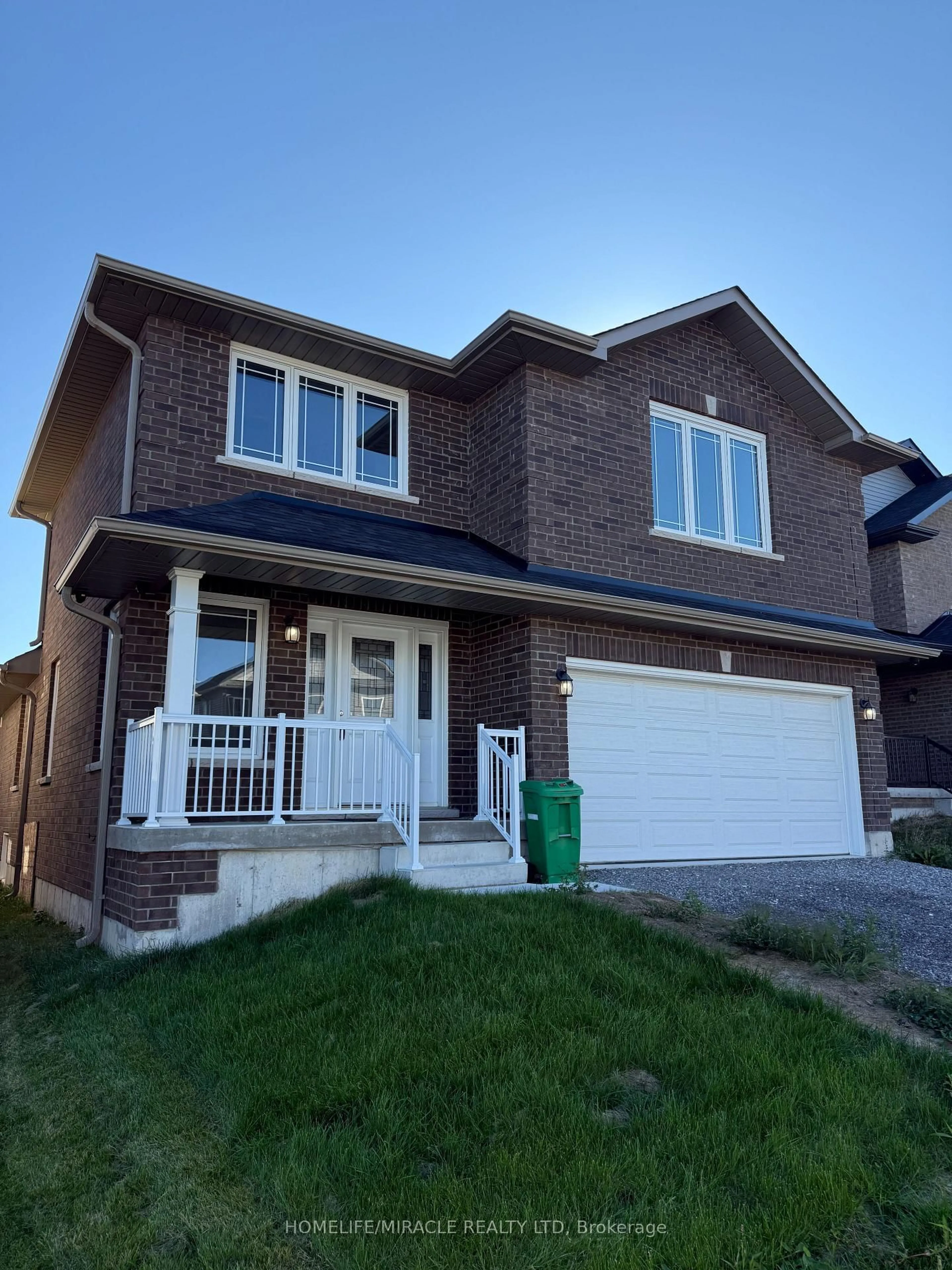 Home with brick exterior material, street for 308 Mullighan Gdns, Peterborough Ontario K9K 0H2