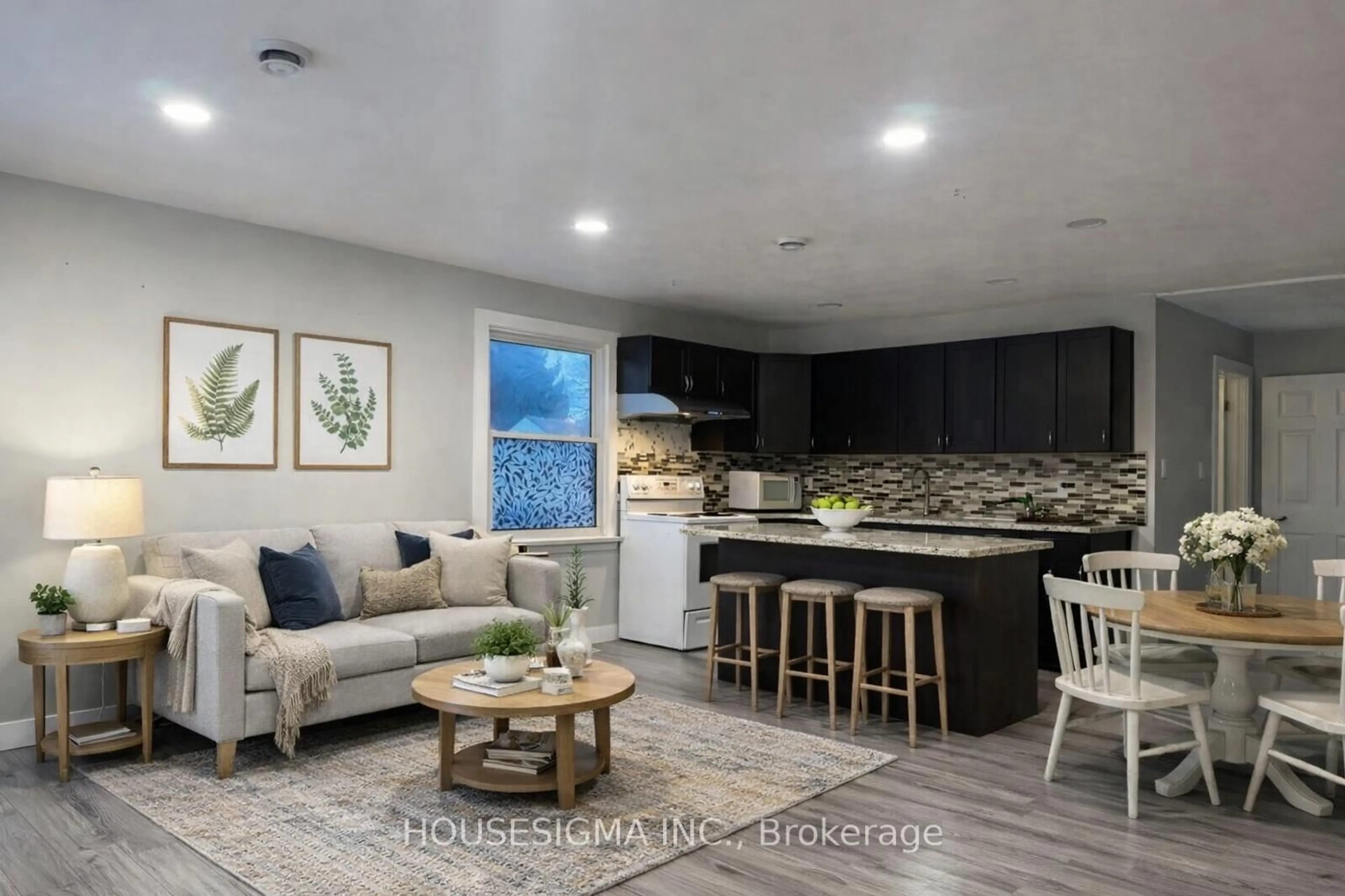 Open concept kitchen, unknown for 1227 Trafalgar St, London East Ontario N5Z 1H6