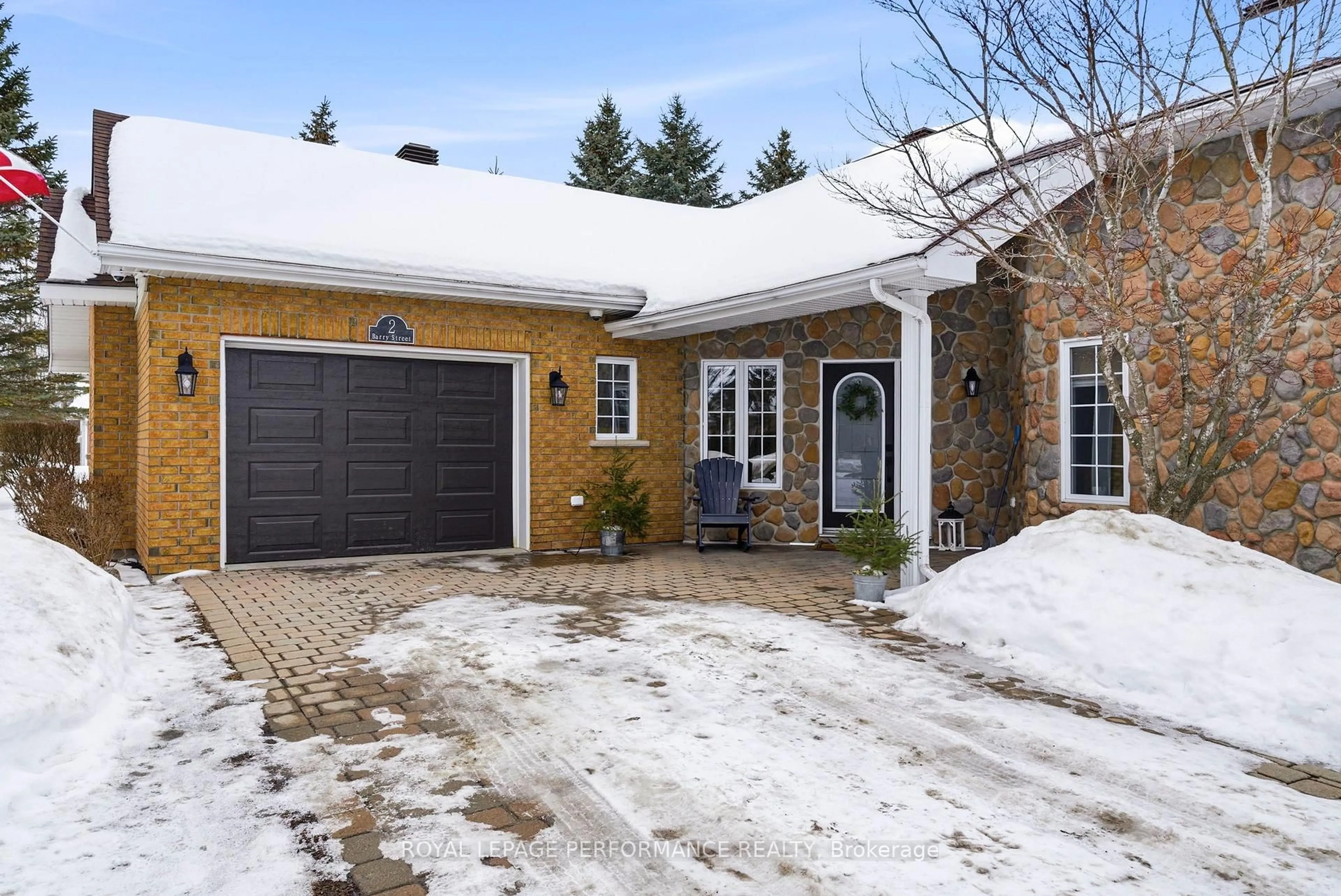 Home with brick exterior material, street for 2 Barry St, South Stormont Ontario K0C 1P0