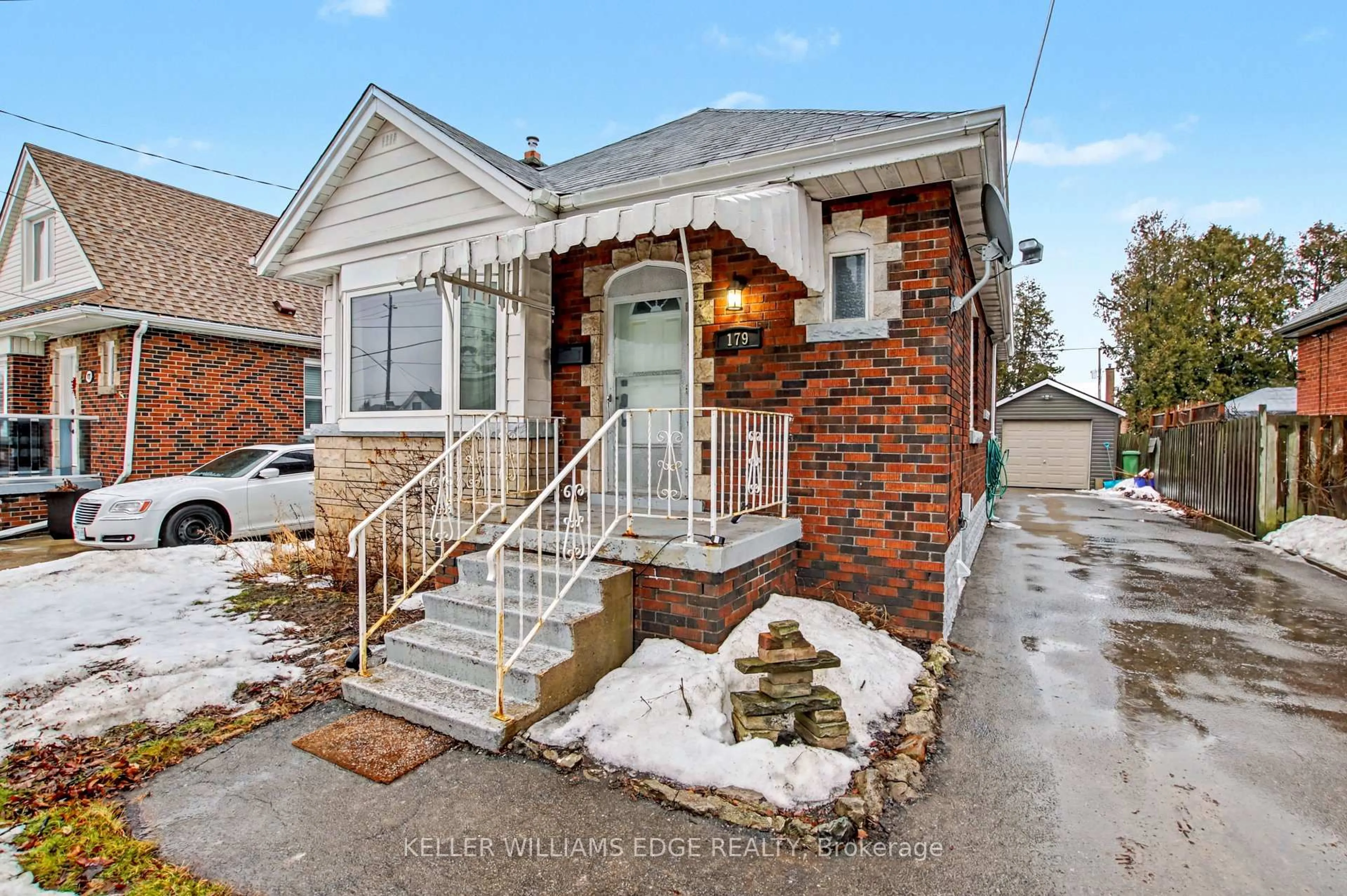 Home with brick exterior material, street for 179 Parkdale Ave, Hamilton Ontario L8K 3P5