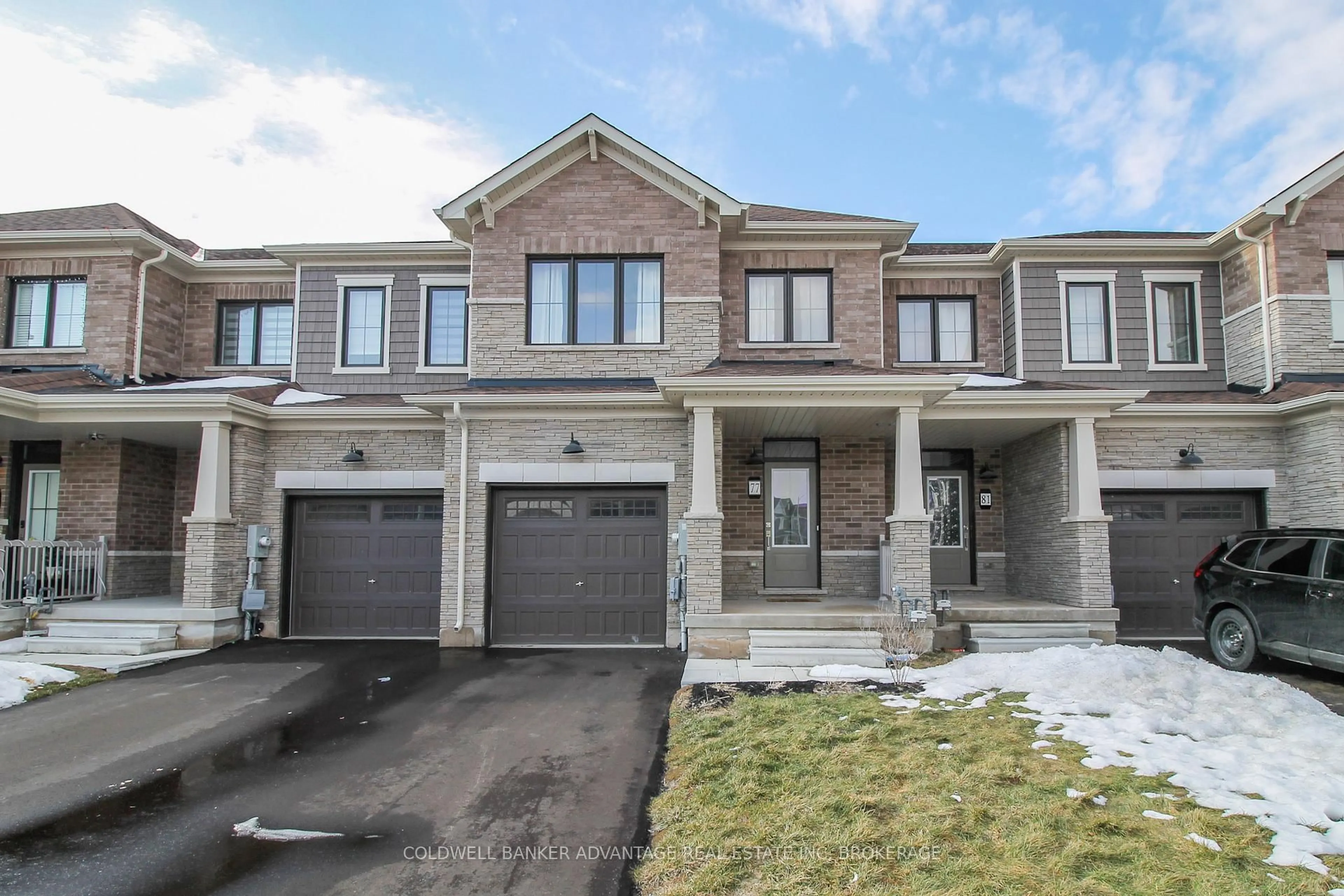 Home with brick exterior material, street for 77 Keelson St, Welland Ontario L3B 0M4