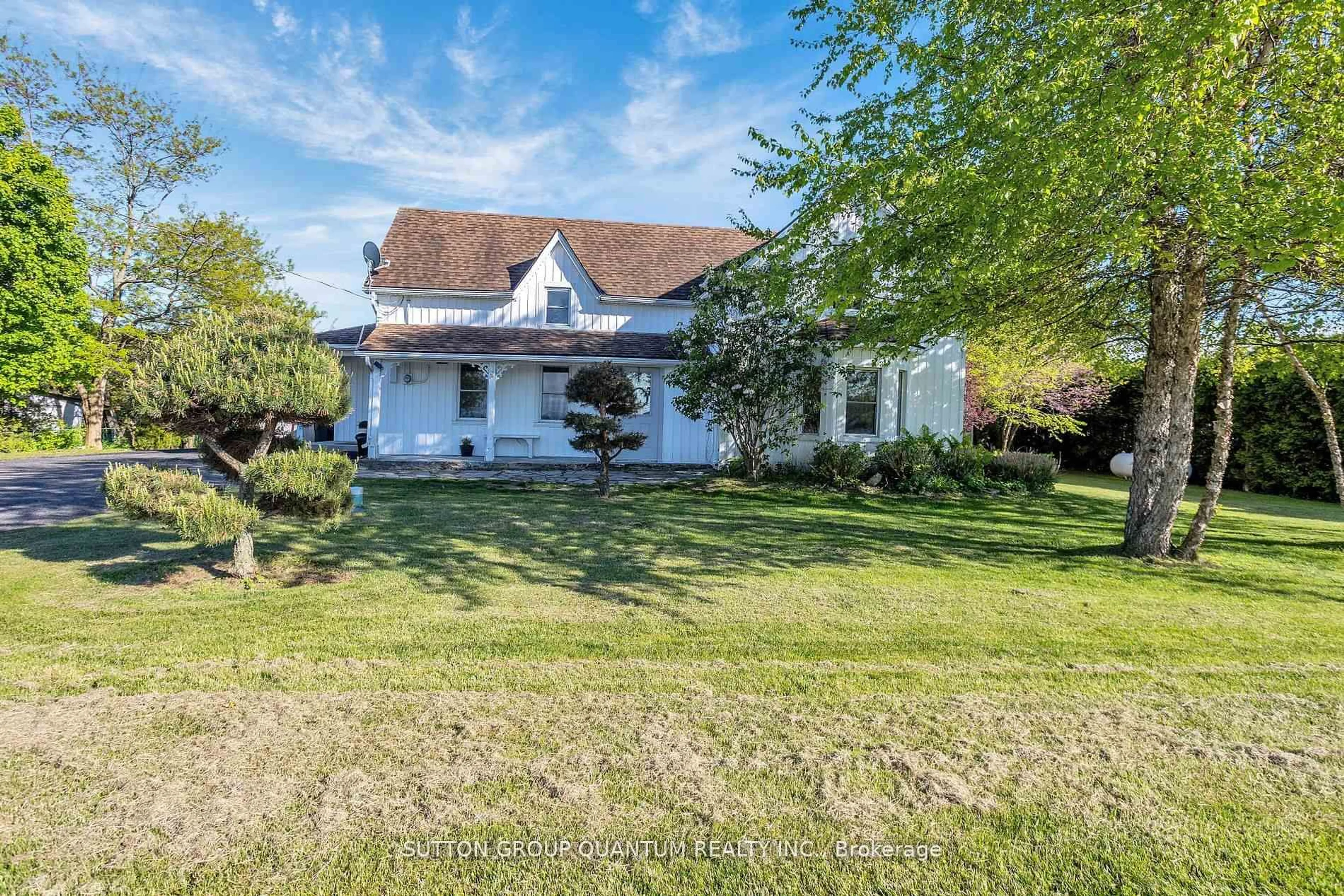 A pic from outside/outdoor area/front of a property/back of a property/a pic from drone, street for 442 First Concession Rd, Norfolk Ontario N0E 1M0