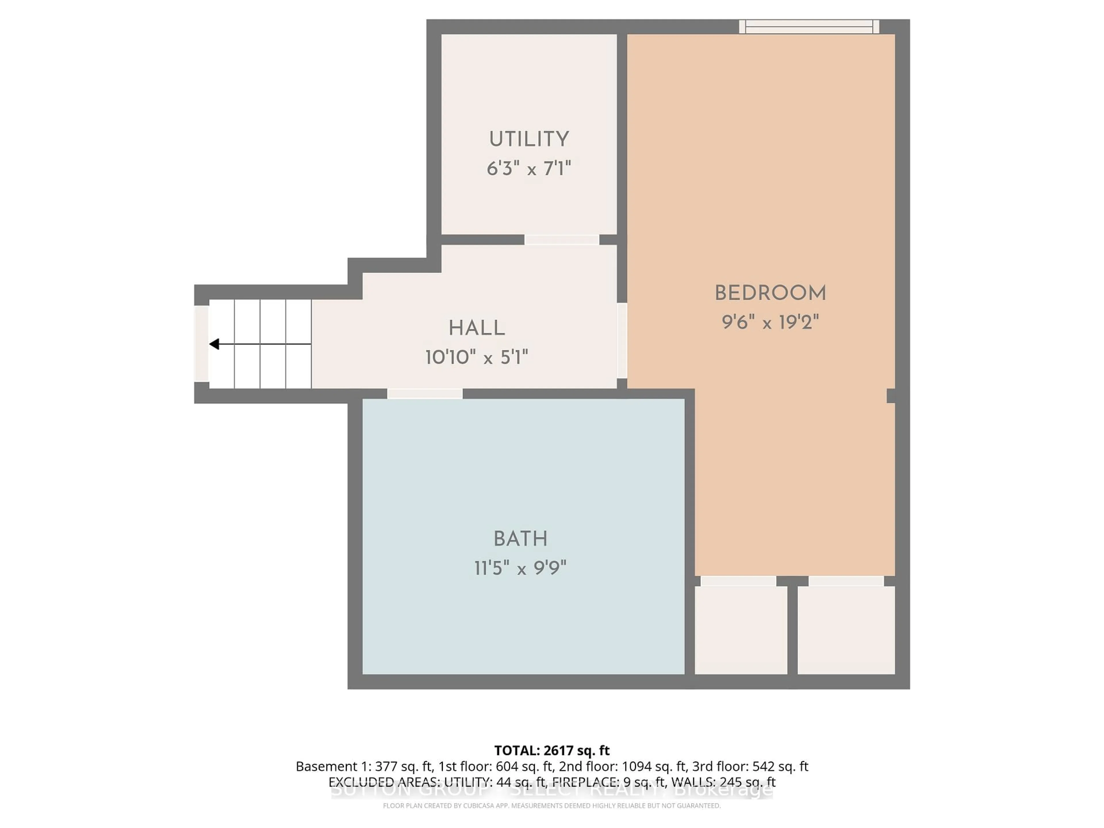 Floor plan for 45 Upper Ave, London North Ontario N6H 2L5