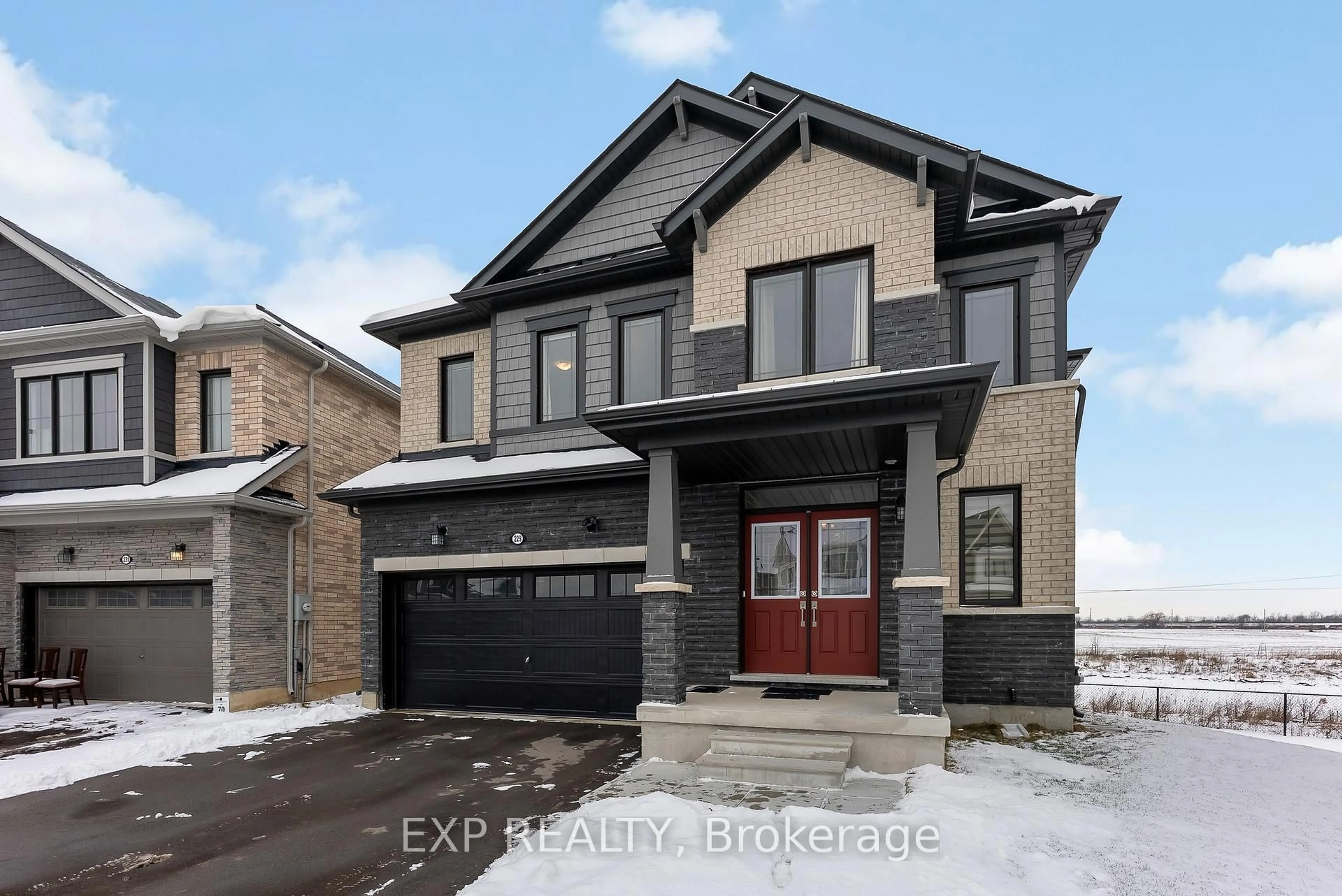 Home with brick exterior material, street for 229 Vanilla Tr, Thorold Ontario L2V 0L3