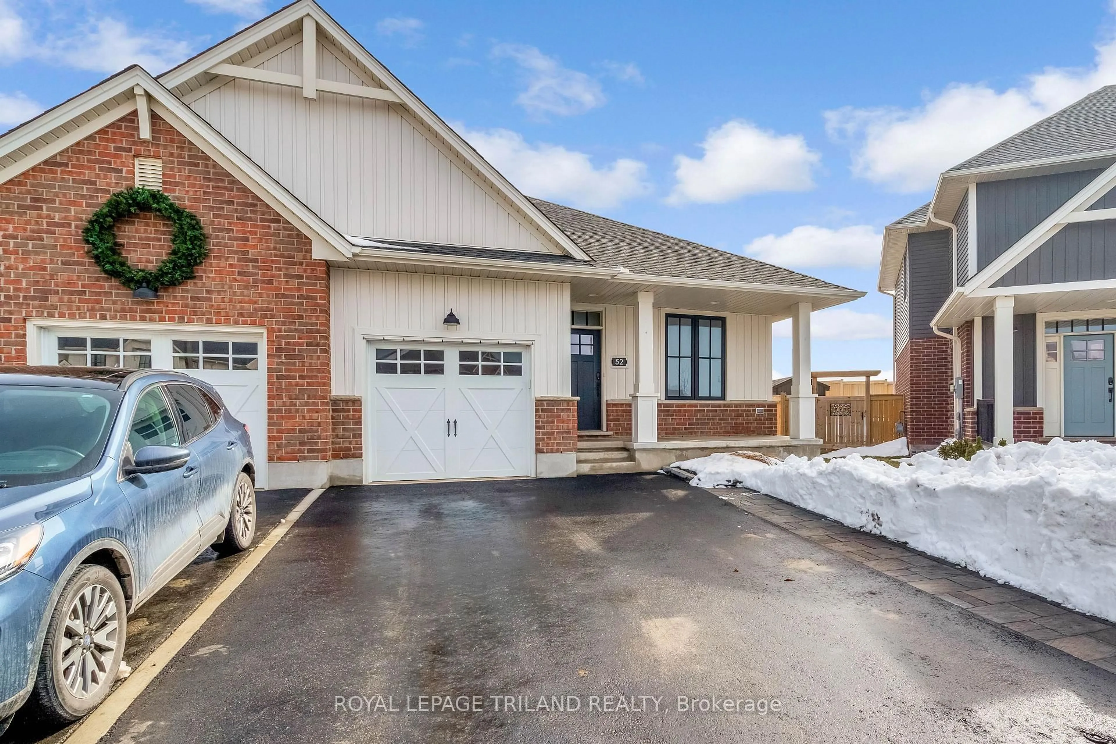 Home with brick exterior material, street for 52 Charter Creek Crt, St. Thomas Ontario N5R 0L3