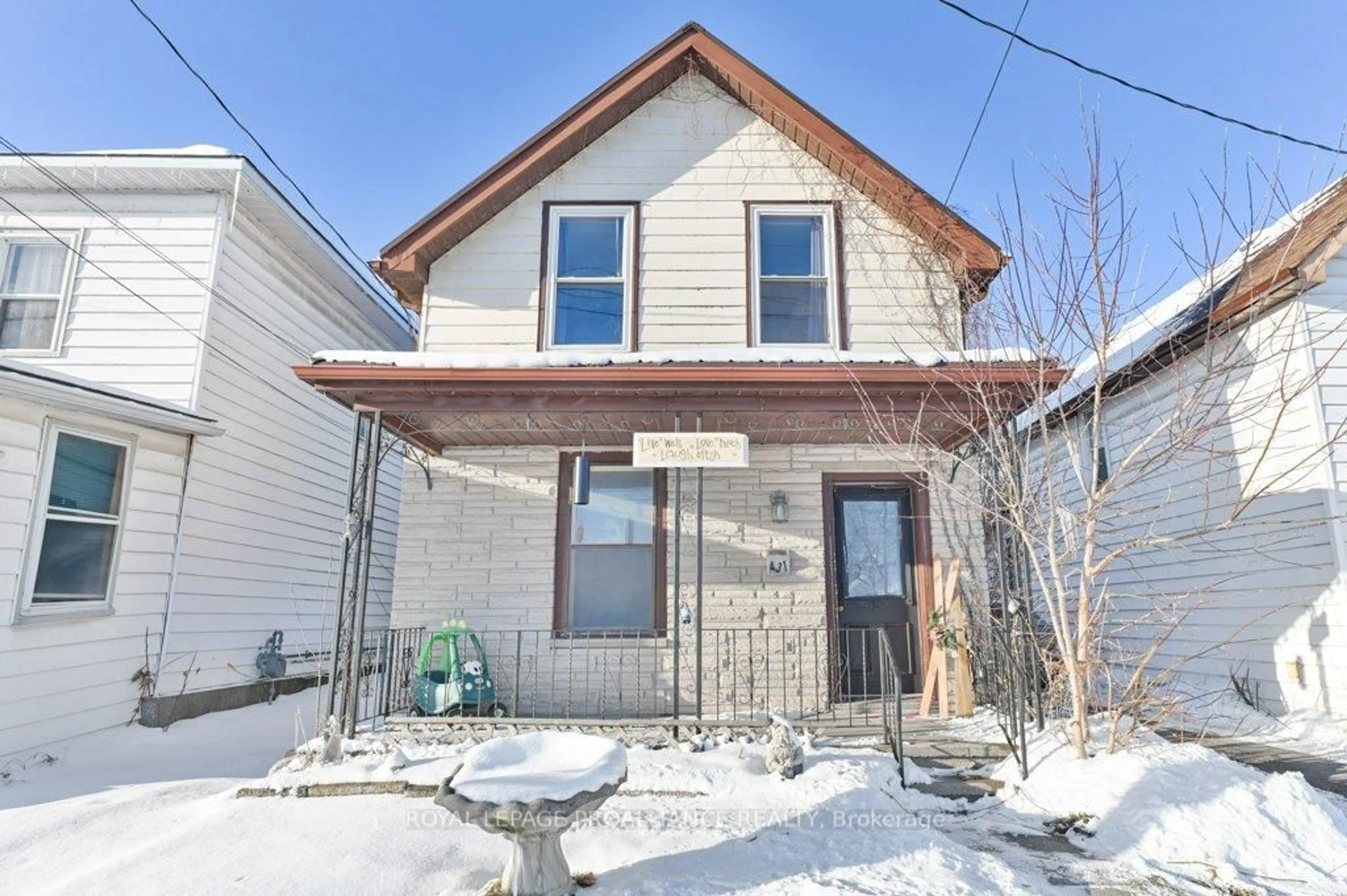 Home with brick exterior material, street for 431 Main St, Deseronto Ontario K0K 1X0