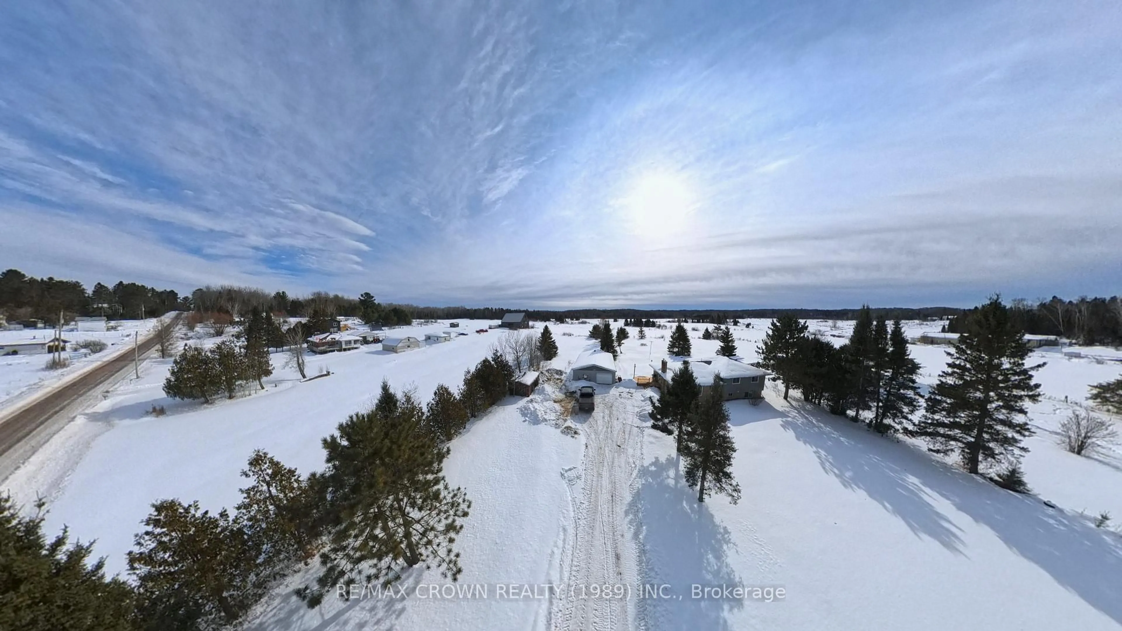 A pic from outside/outdoor area/front of a property/back of a property/a pic from drone, unknown for 129 Bertha Rd, East Ferris Ontario P0H 1K0