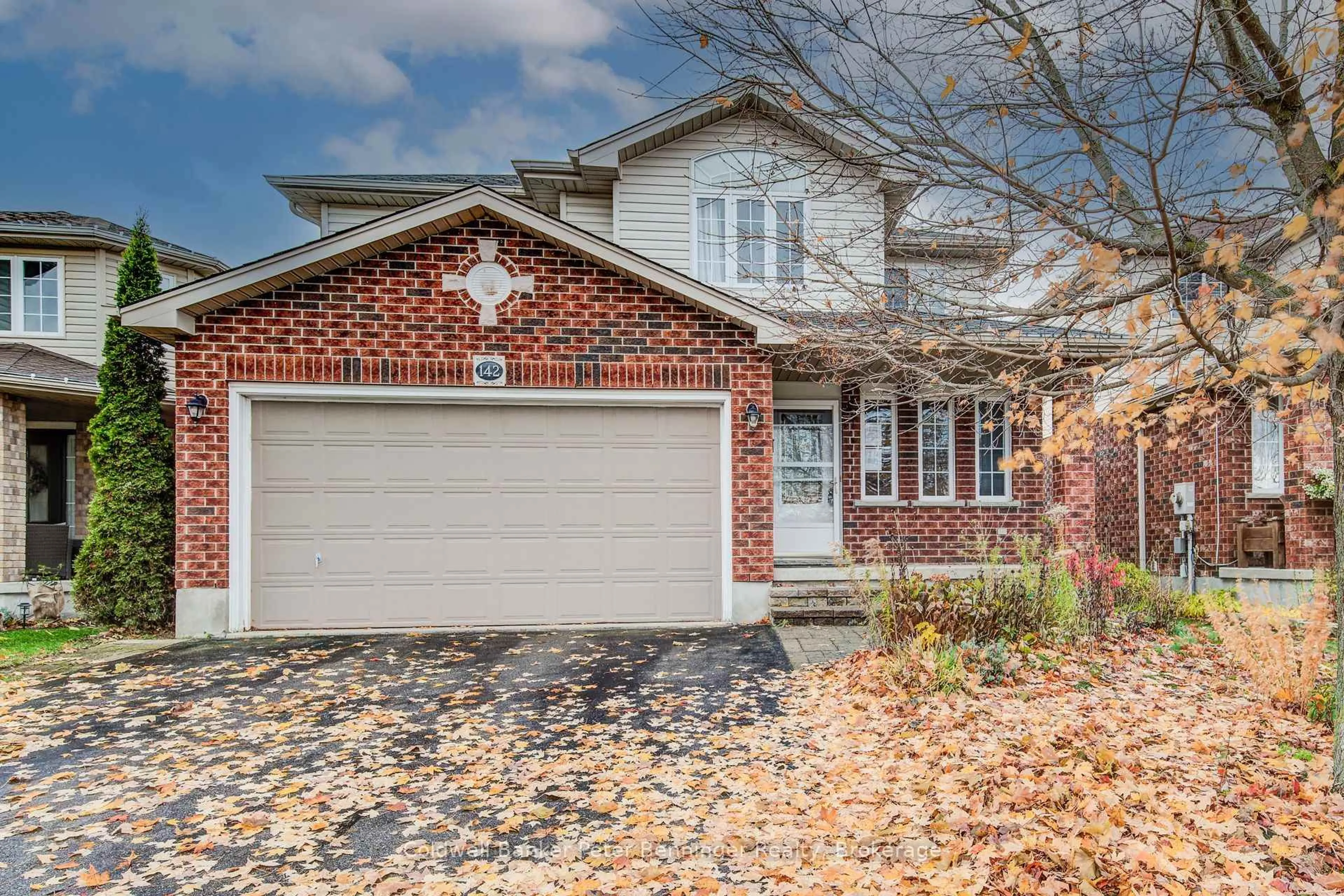 Home with brick exterior material, street for 142 Severn Dr, Guelph Ontario N1E 7K5