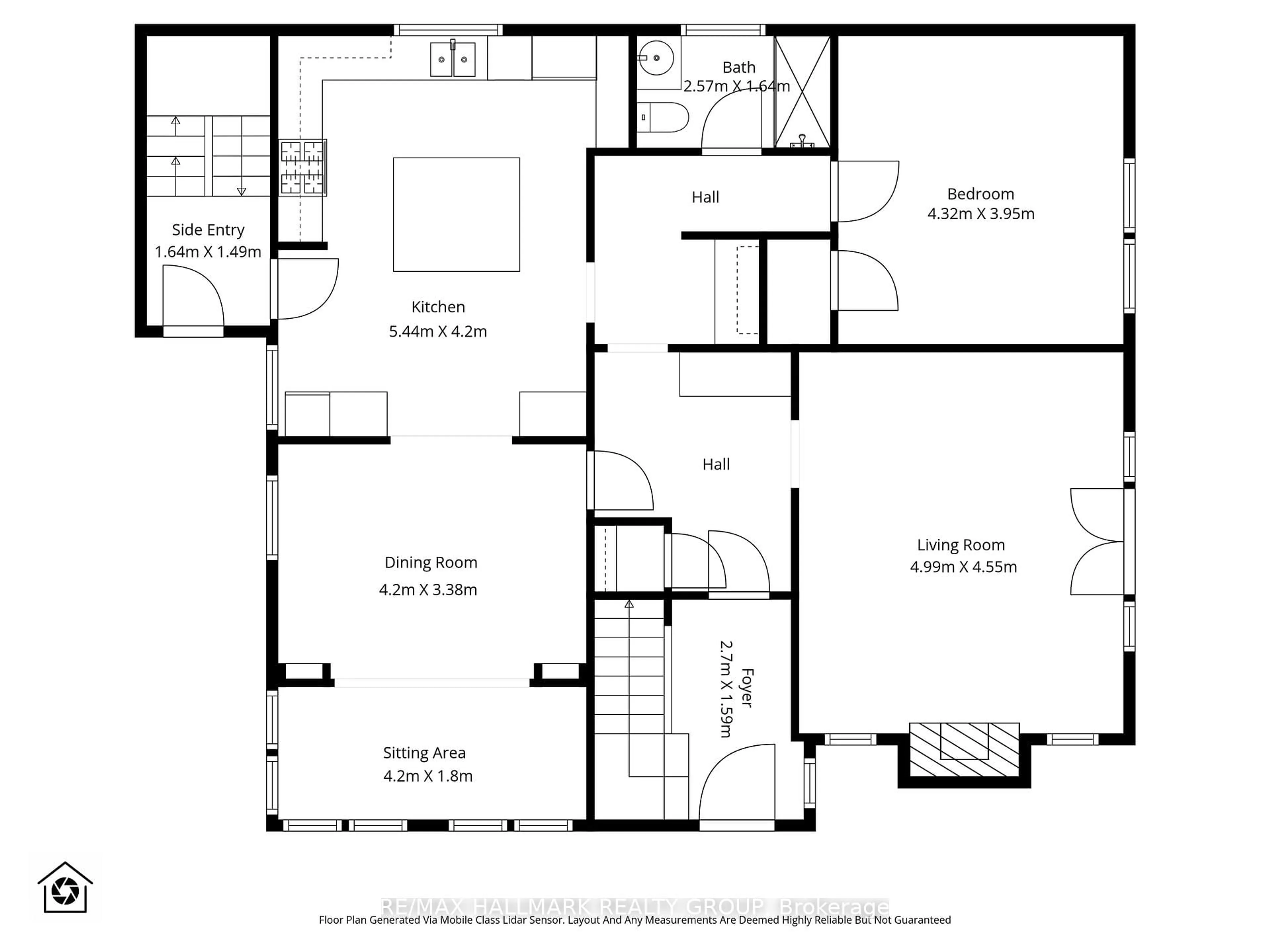 Floor plan for 1 Iona St, Ottawa Ontario K1Y 3L6