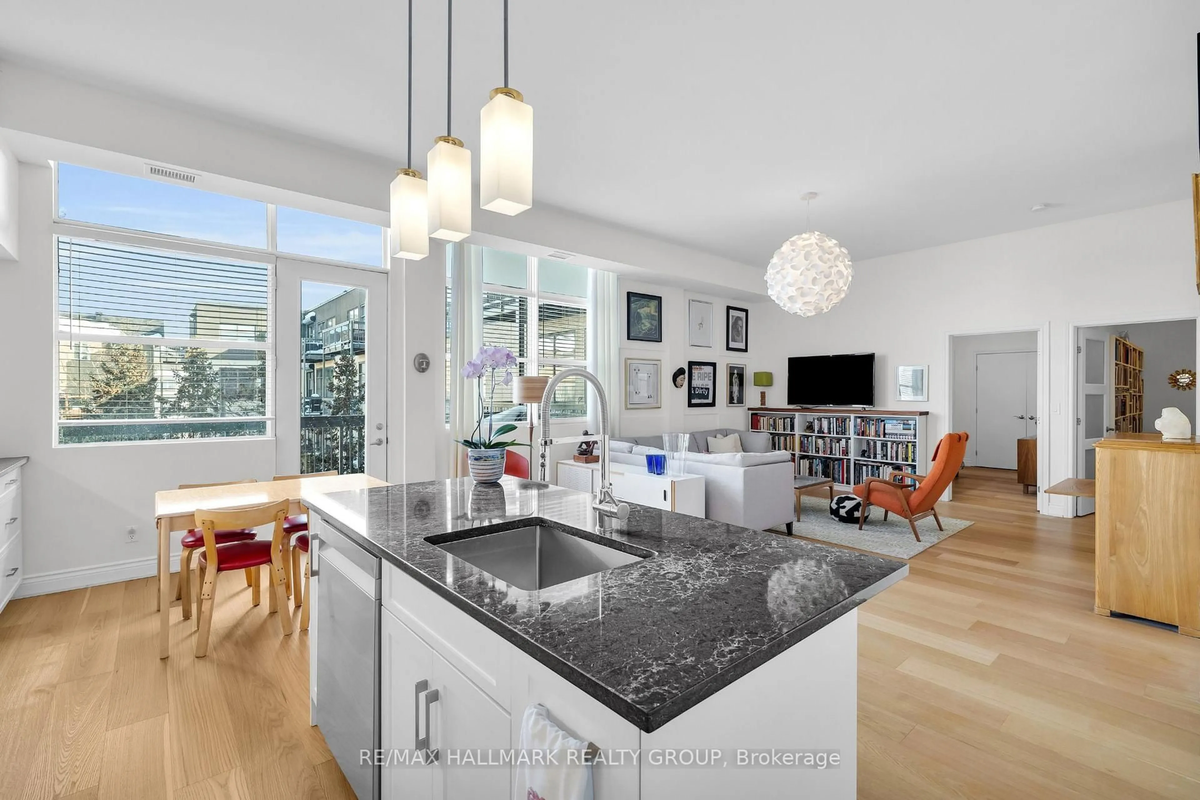 Open concept kitchen, unknown for 345 St Denis St #211, Ottawa Ontario K1L 5J1