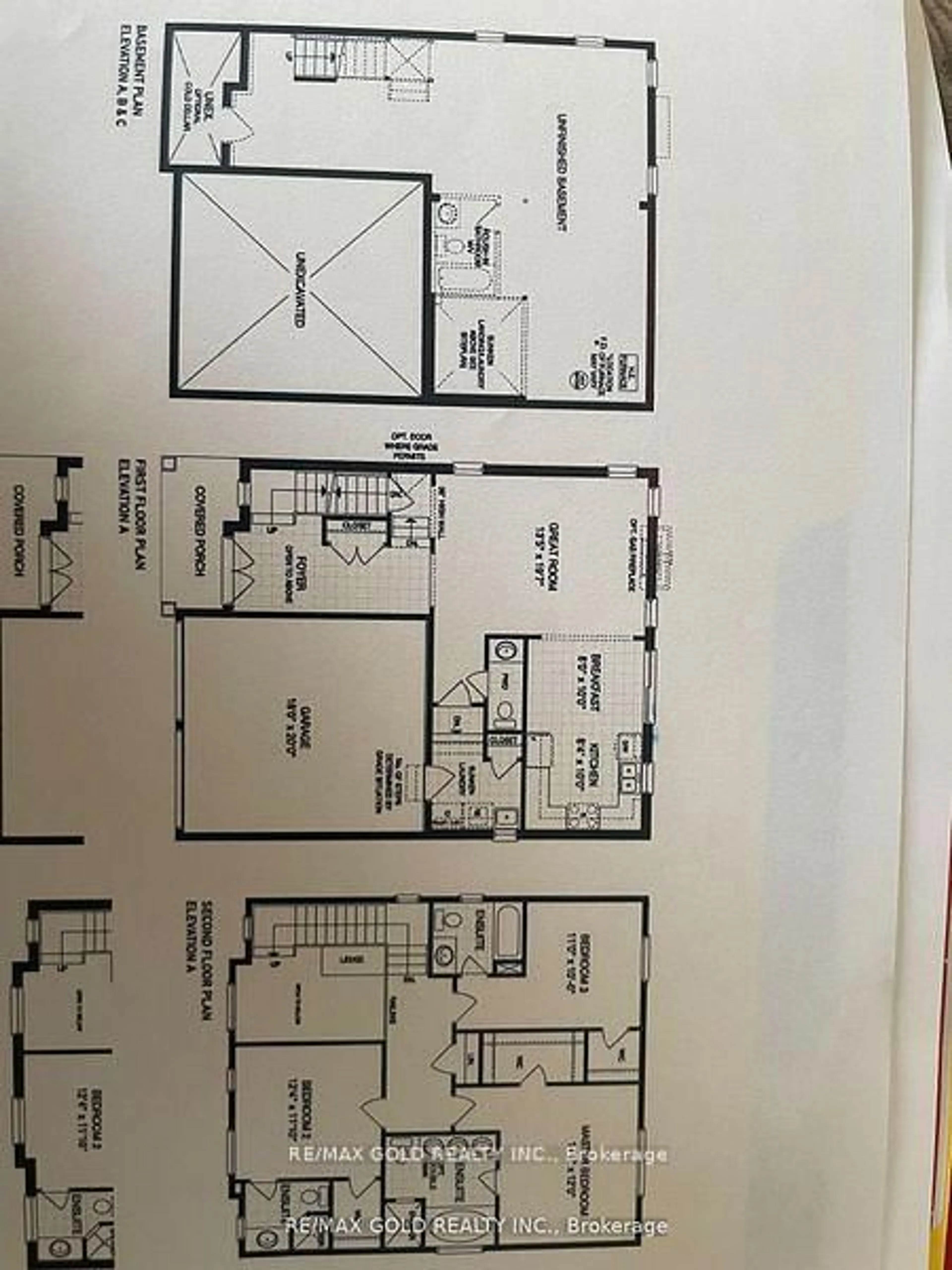 Floor plan for 27 Aitchision Ave, Southgate Ontario N0C 1B0