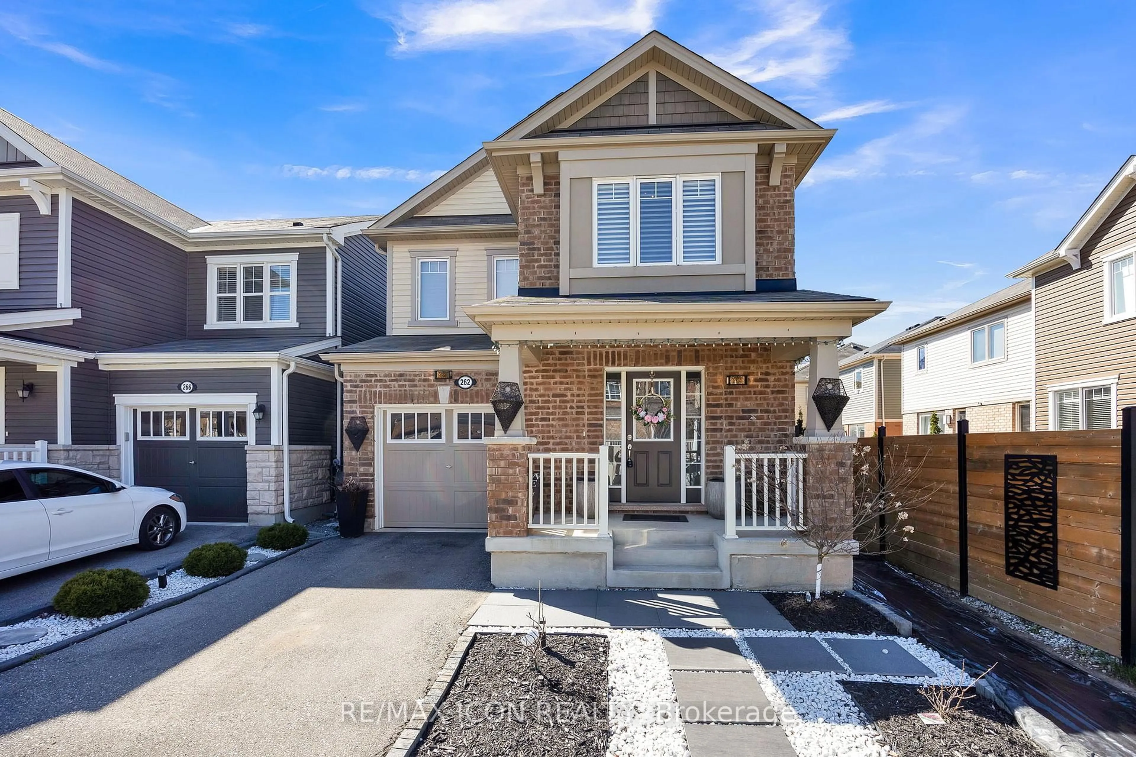 Home with brick exterior material, street for 262 Grovehill Cres, Kitchener Ontario N2R 1R4