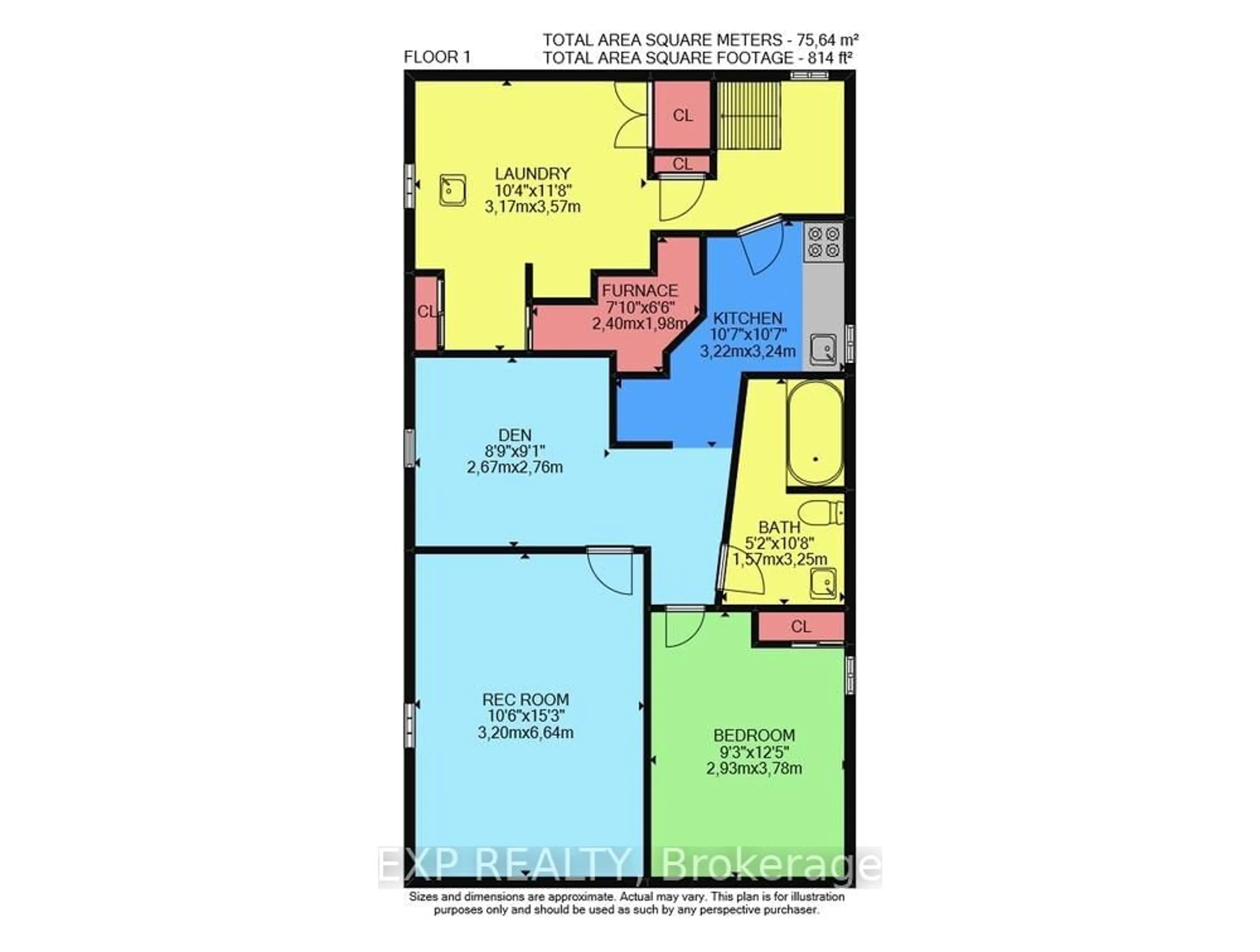 Floor plan for 655 Highbury Ave, London East Ontario N5W 4L2